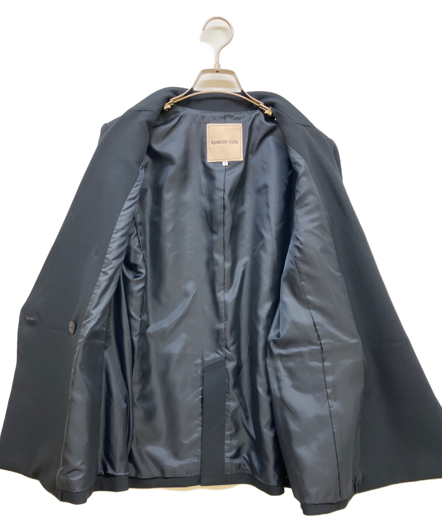 中古・古着通販】Apuweiser-riche (アプワイザーリッシェ) ダブル