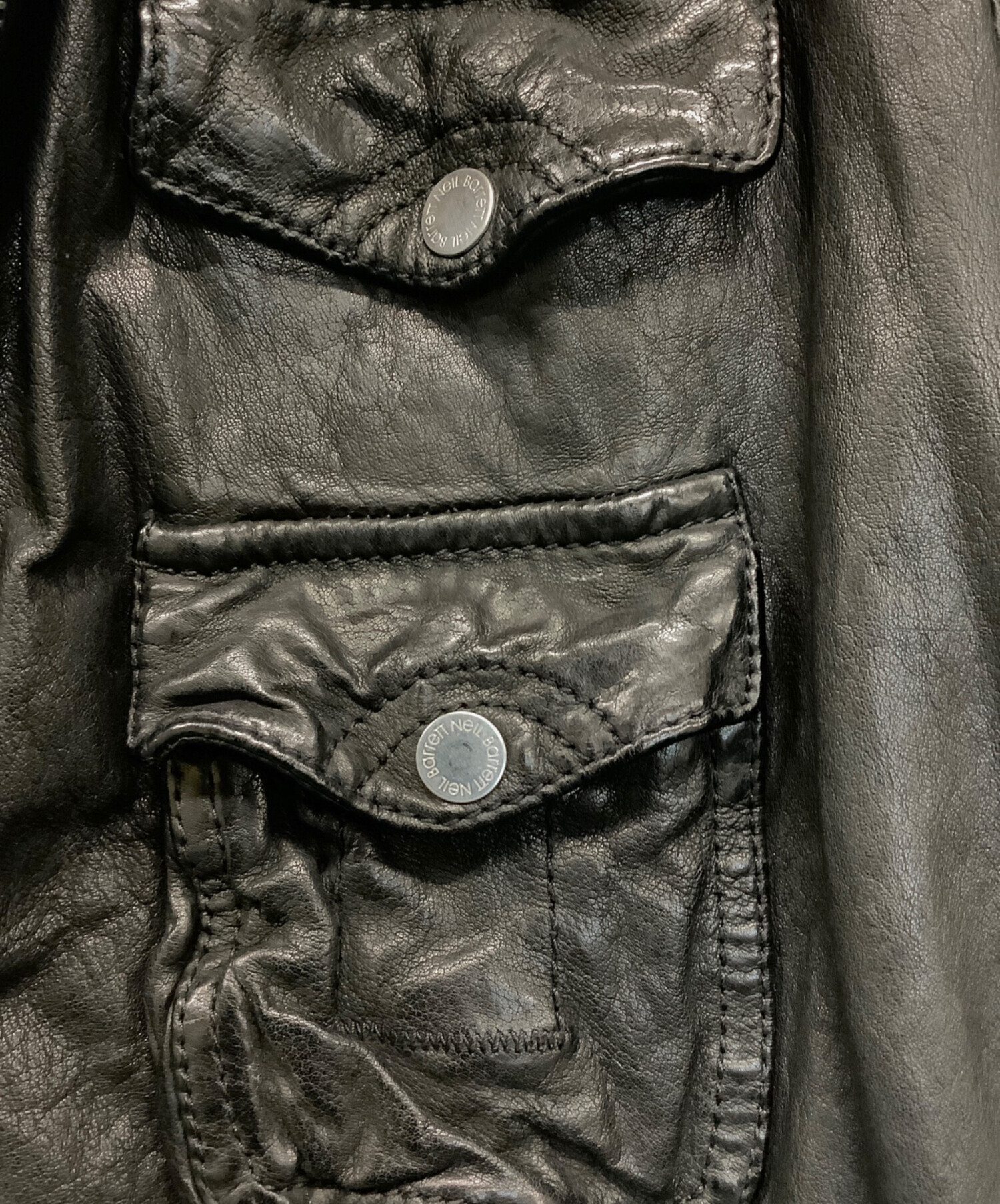 中古・古着通販】NEIL BARRETT (ニールバレット) シワ加工 マルチ