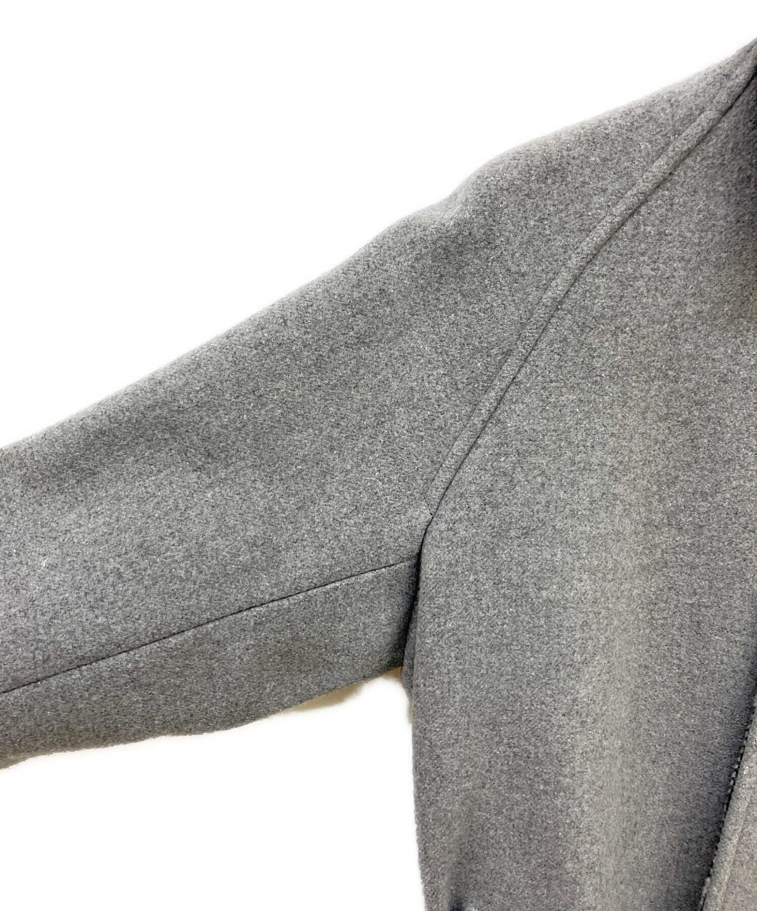 中古・古着通販】YLEVE (イレーヴ) ステンカラーコート グレー