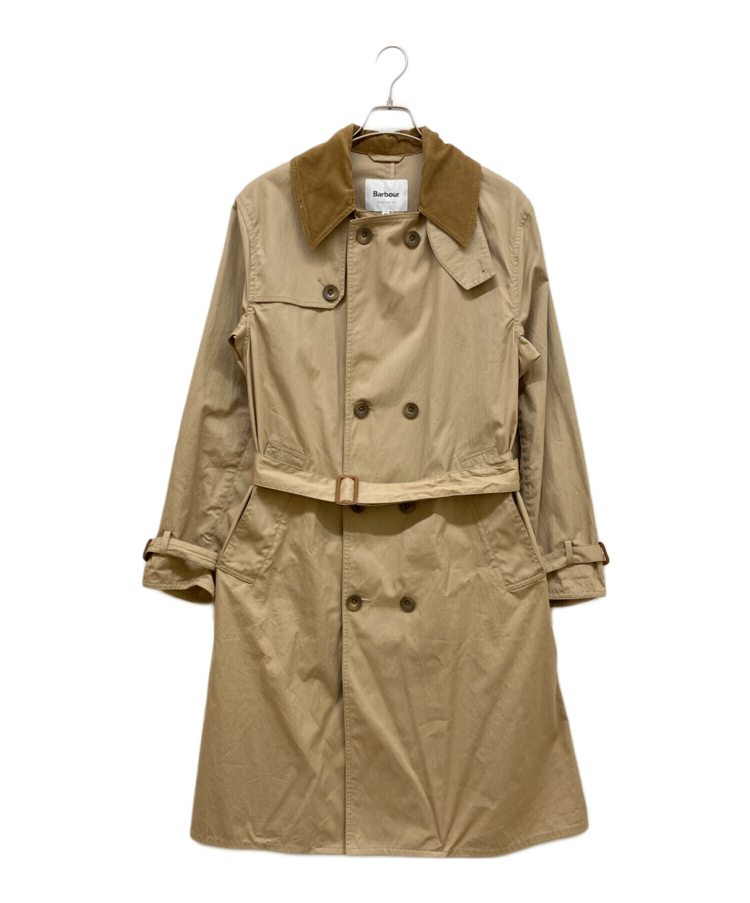 中古・古着通販】Barbour (バブアー) WHITLEY TRENCH COAT ベージュ 