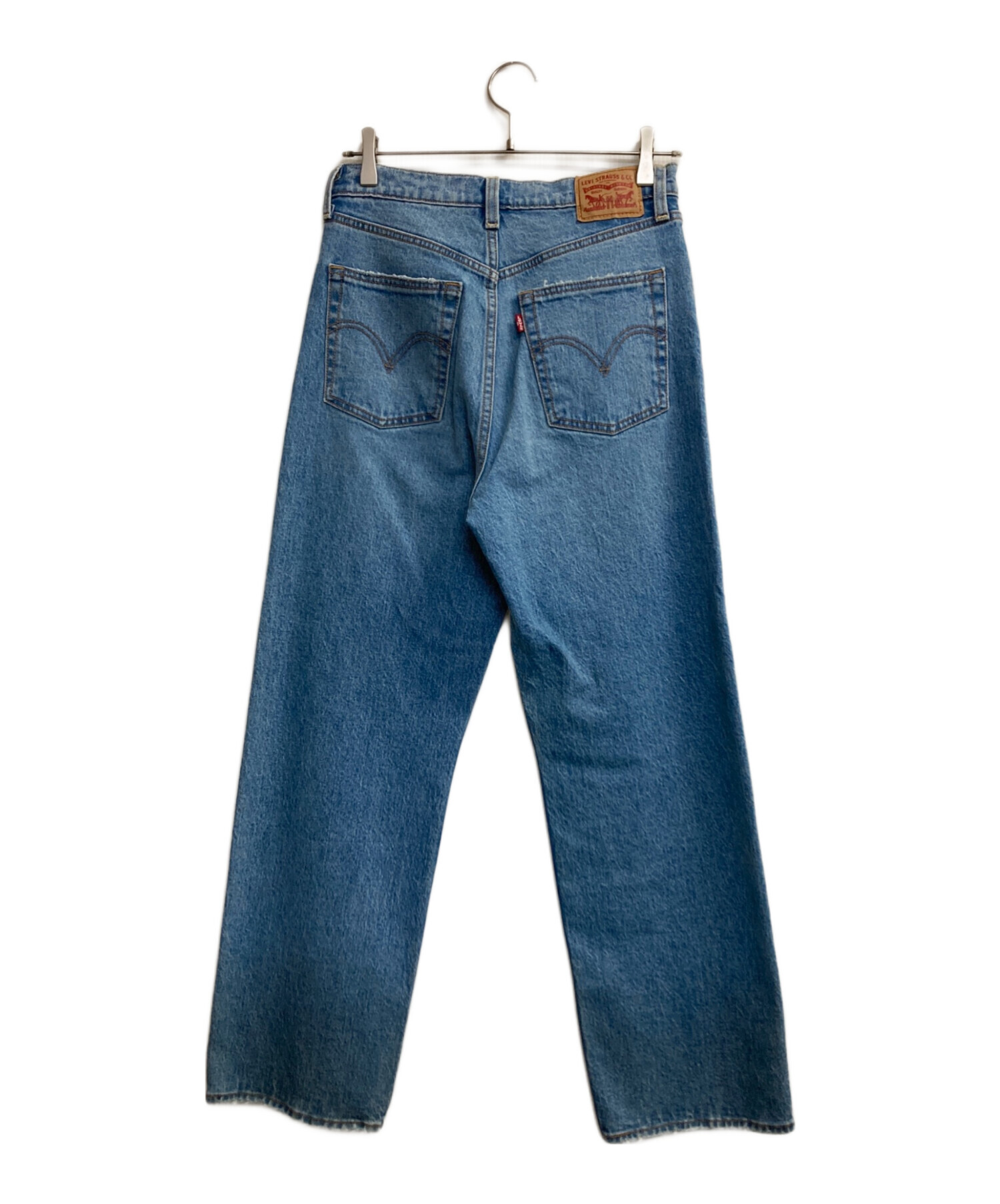 中古・古着通販】LEVI'S (リーバイス) RIBCAGE STRAIGHT インディゴ