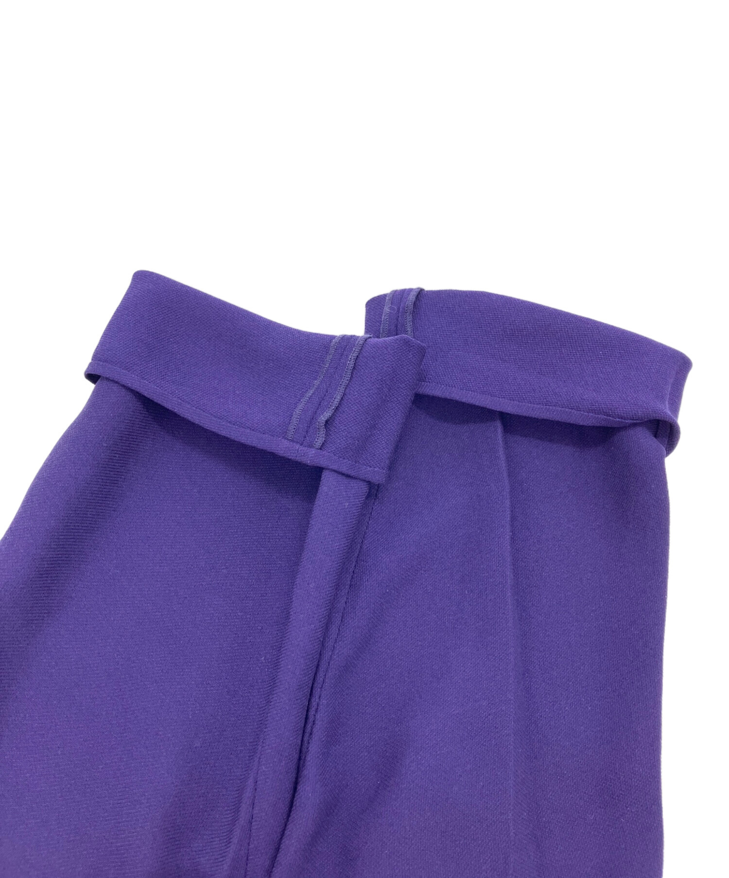 中古・古着通販】DRAWER (ドゥロワー) シルクジョーゼットノーカラー