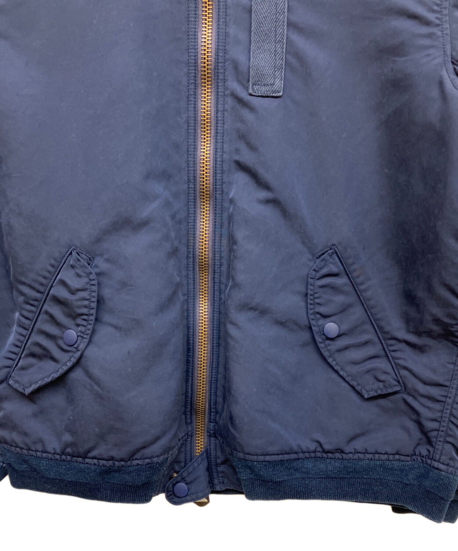 中古・古着通販】REMI RELIEF (レミレリーフ) MA-1 ブルゾン ネイビー