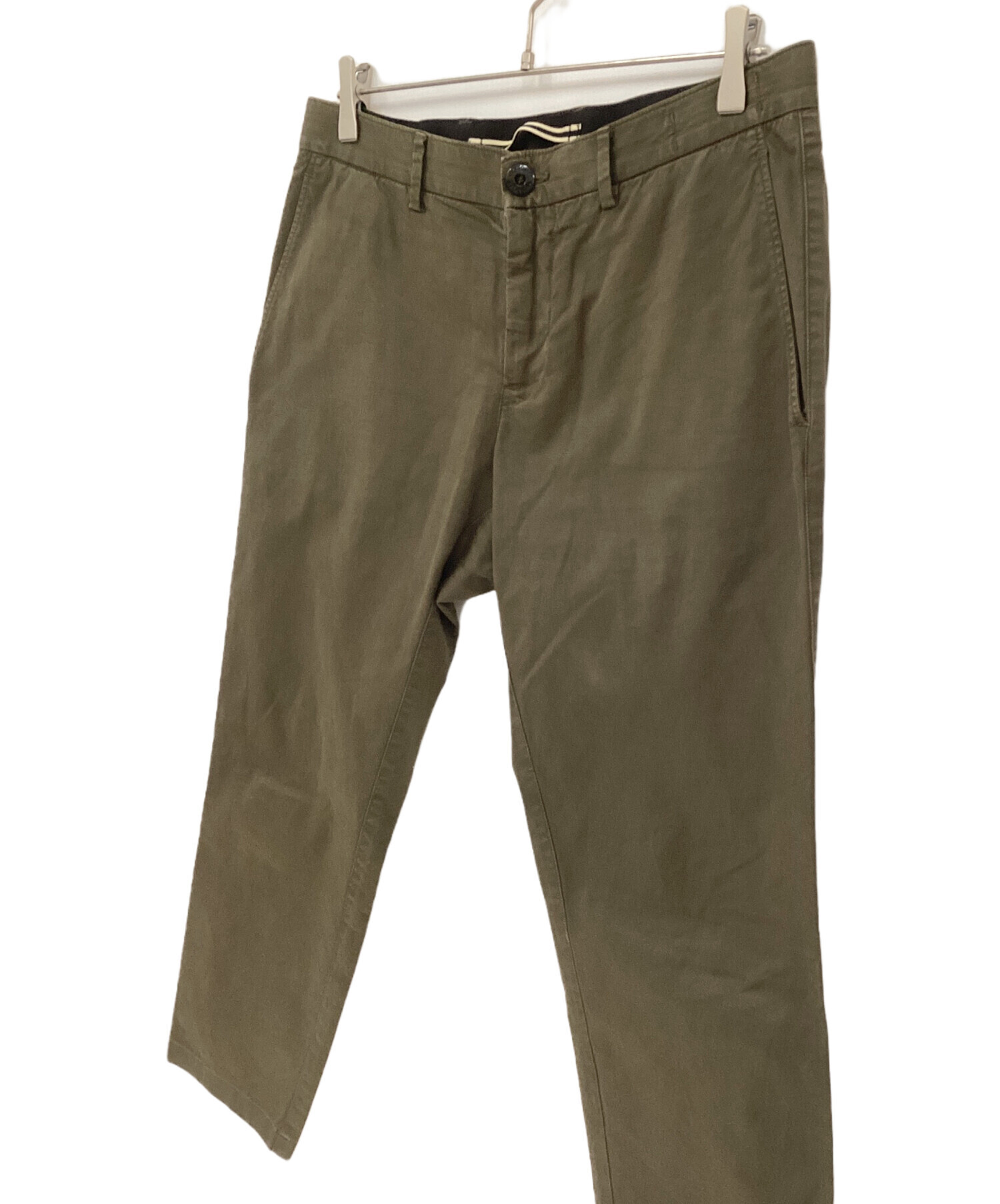 【タグ付き/美品】ストーンアイランド W33 ダークオリーブ パンツ タグ付き/美品】ストーンアイランド W33 ダークオリーブ パンツ タグ
