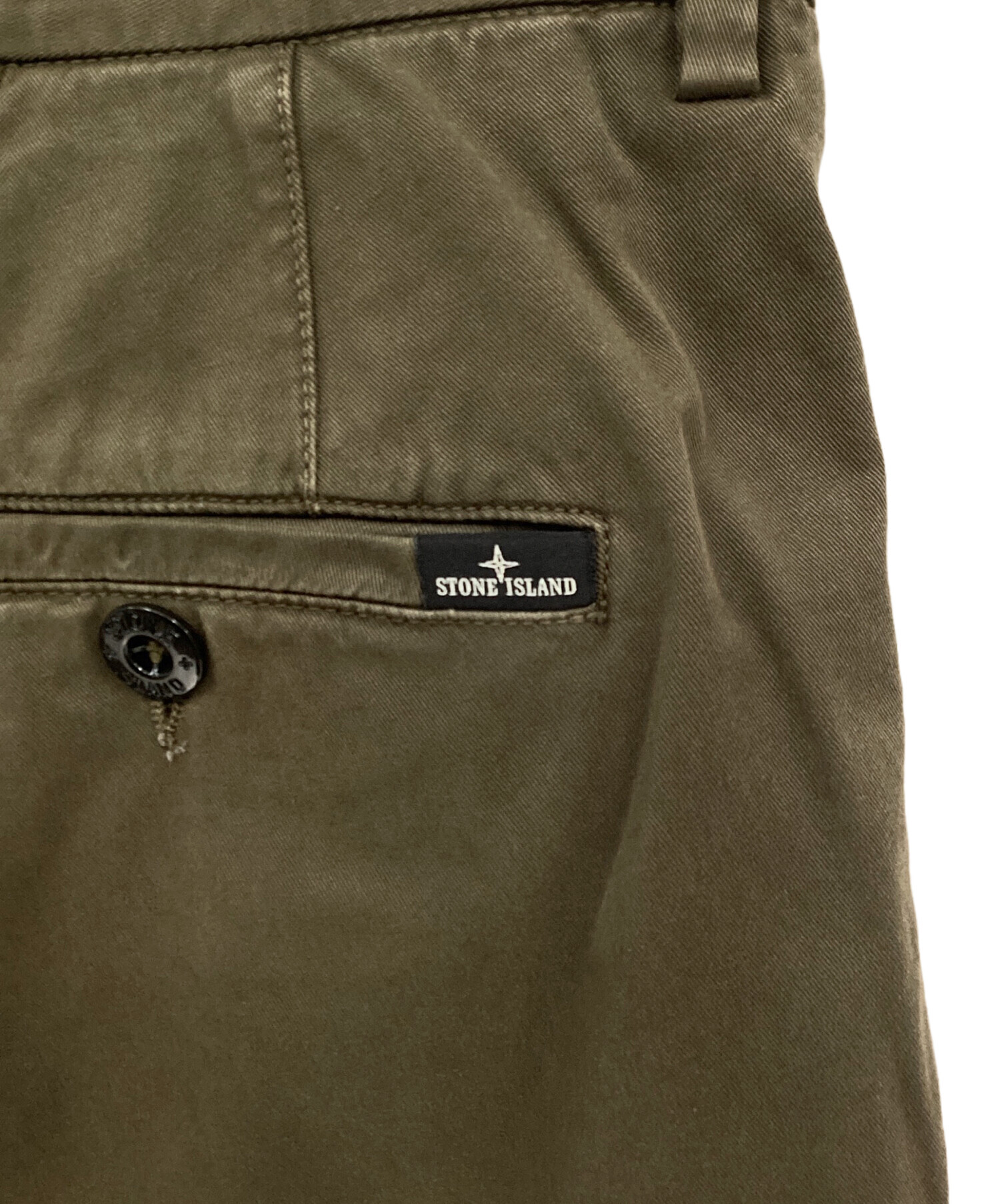 中古・古着通販】STONE ISLAND (ストーンアイランド) ストレートパンツ