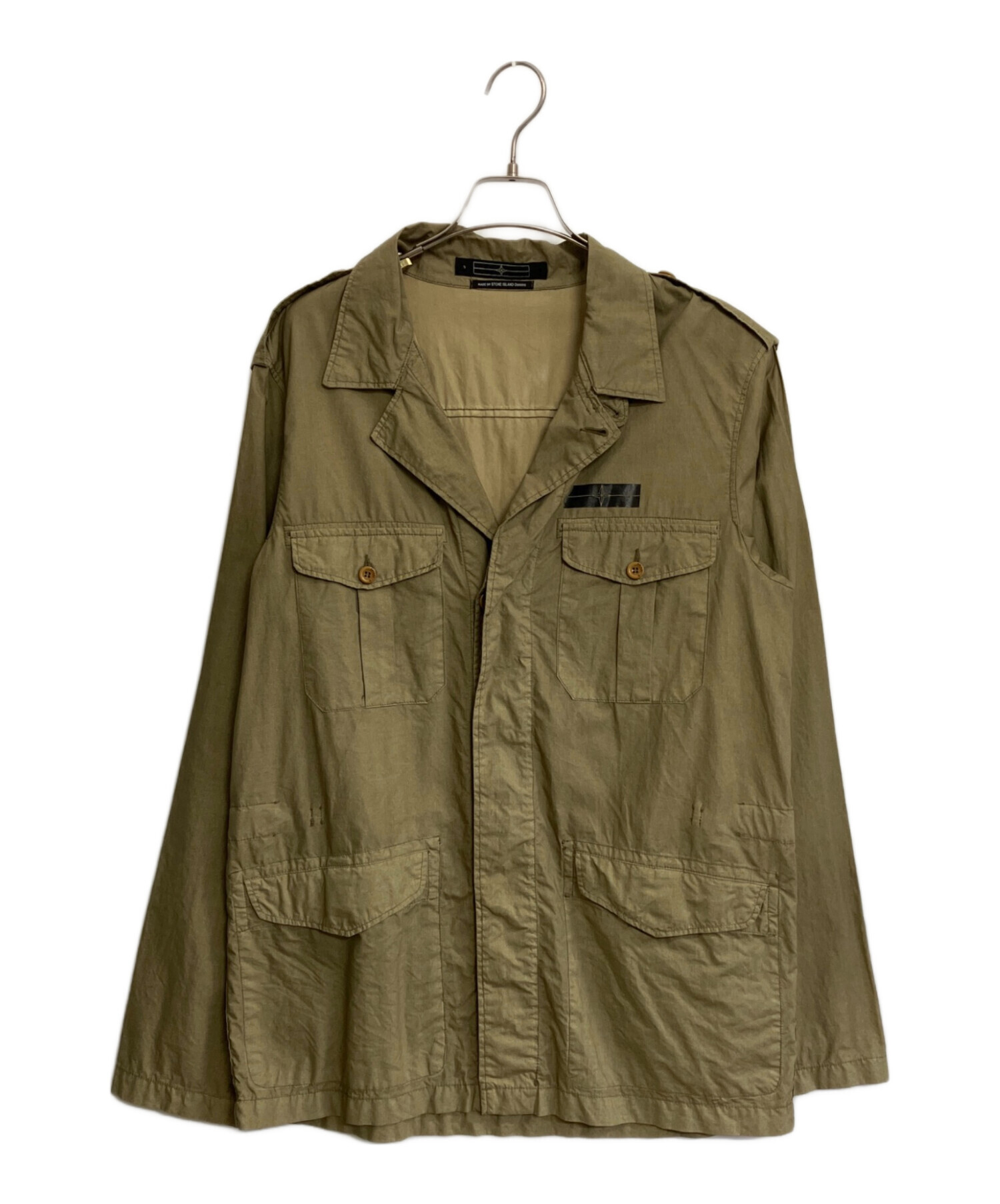 ストーンアイランド ブラウン ミリタリージャケットビンテージ 中古・古着通販】STONE ISLAND (ストーンアイランド) ミリタリー