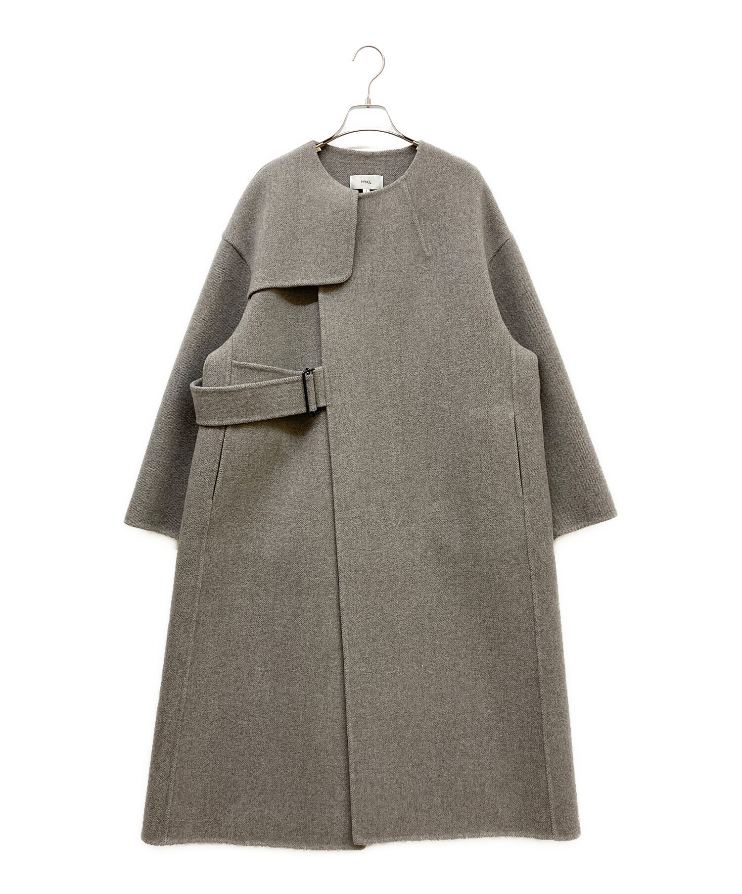 HYKE ハイク コート（その他） レディース 【古着】【中古】 中古・古着通販】HYKE (ハイク) ダブルフェイスコート ベージュ サイズ