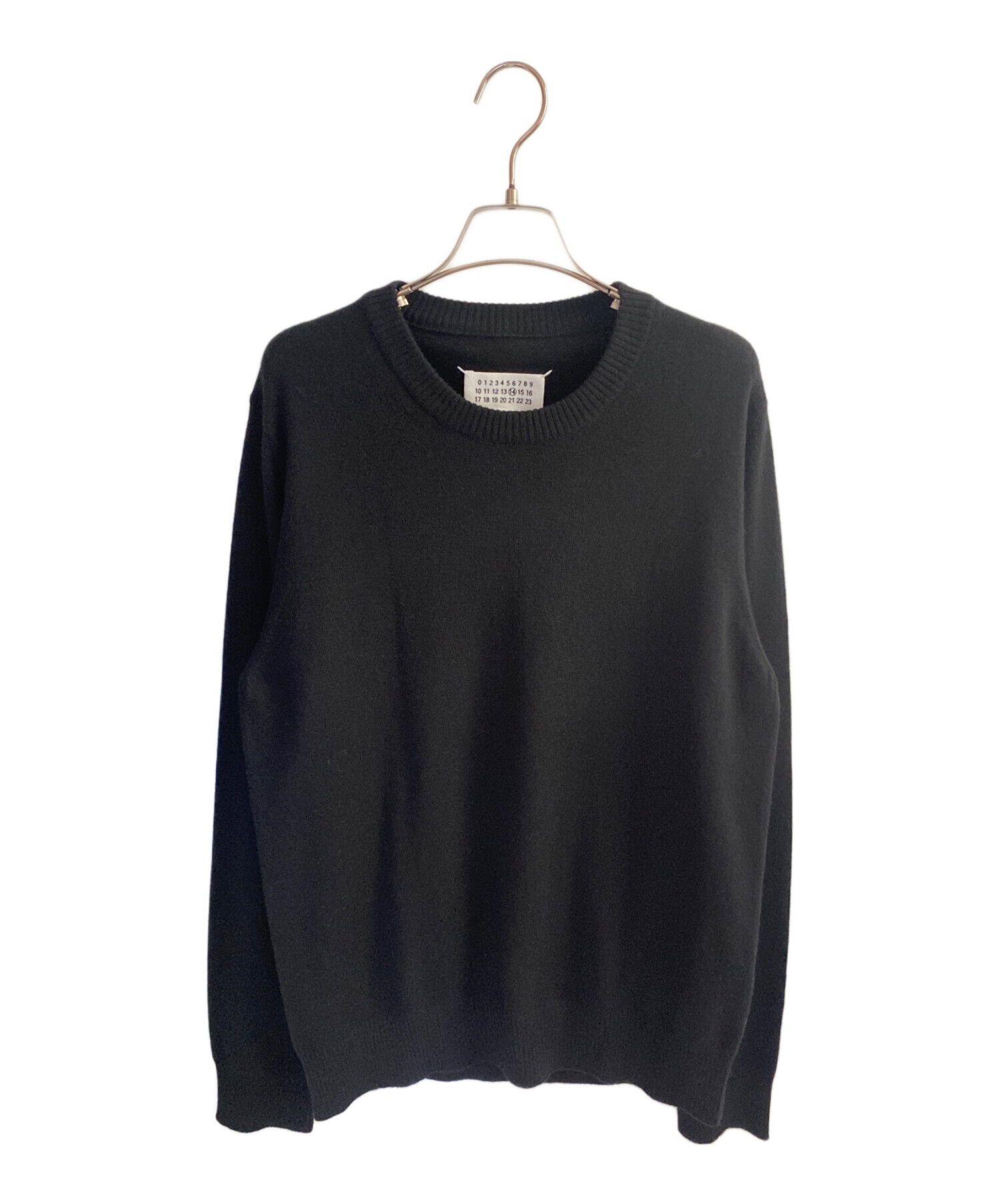 エルボーパッチ マルジェラ ニット セーター Vネック 21AW Maison