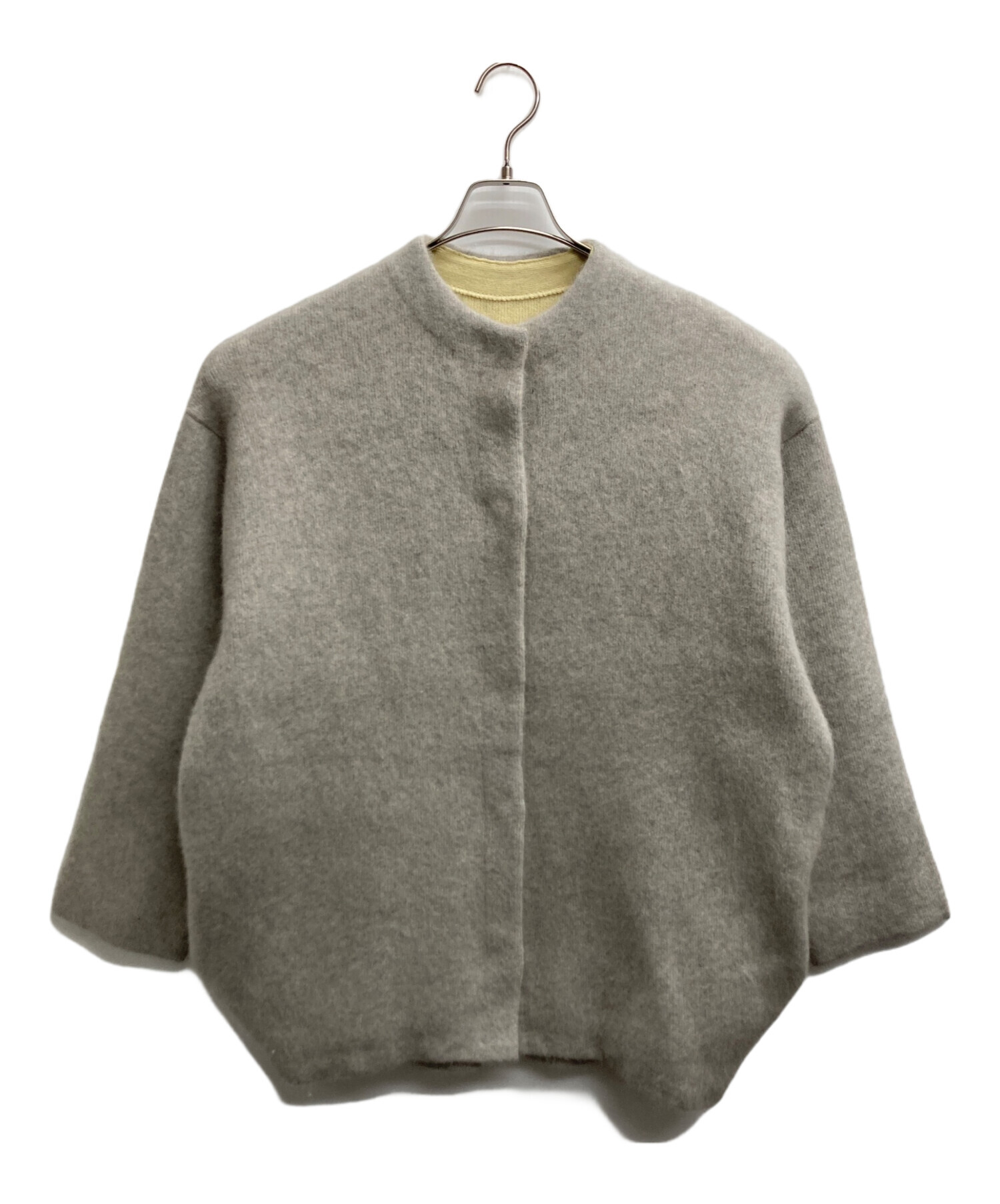 elendeek RACCOON MIX カーディガン アイボリー2サイズ CN RACCOON MIX