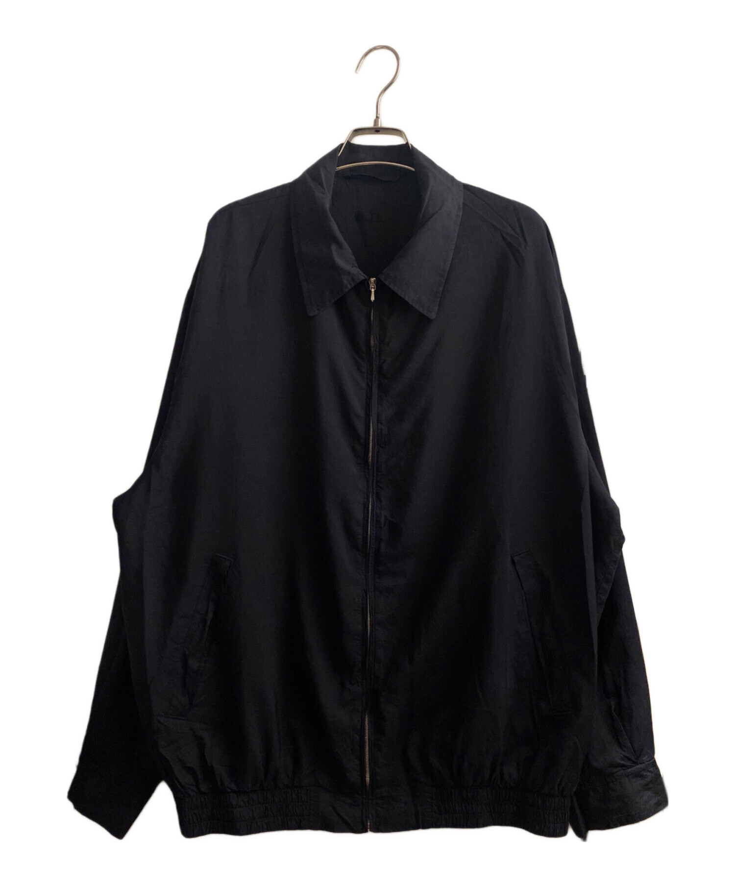 定価79200円COMOLI 22AW シルクスイングトップ　サイズ2 ネイビー COMOLI (コモリ) シルク スイングトップ