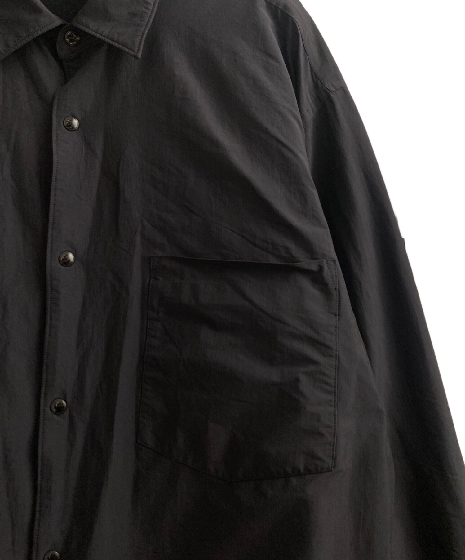 COMOLI ナイロンシャツジャケット 3 COMOLI ナイロン シャツジャケット