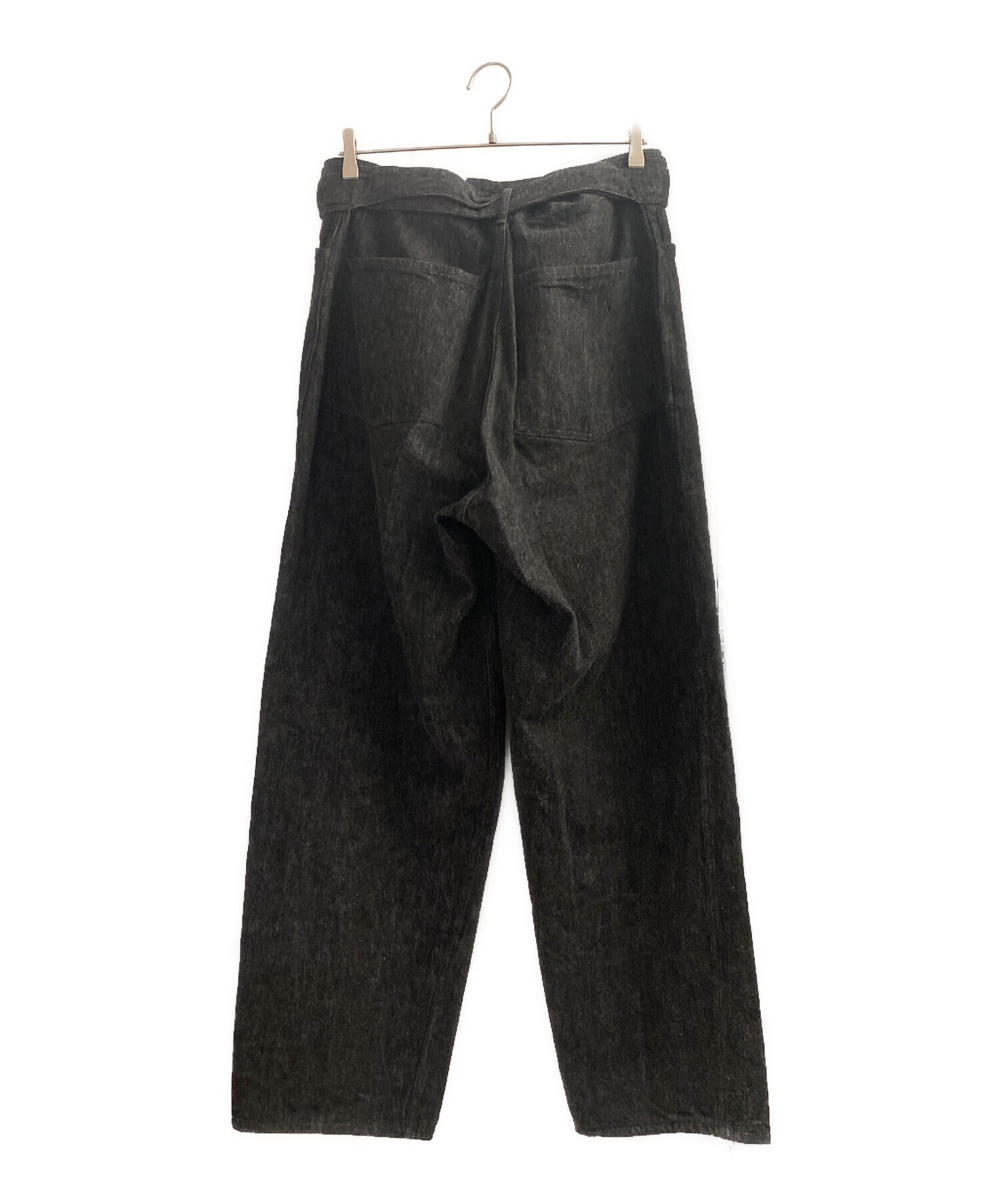 中古・古着通販】COMOLI (コモリ) 21SS デニム ベルテッドパンツ