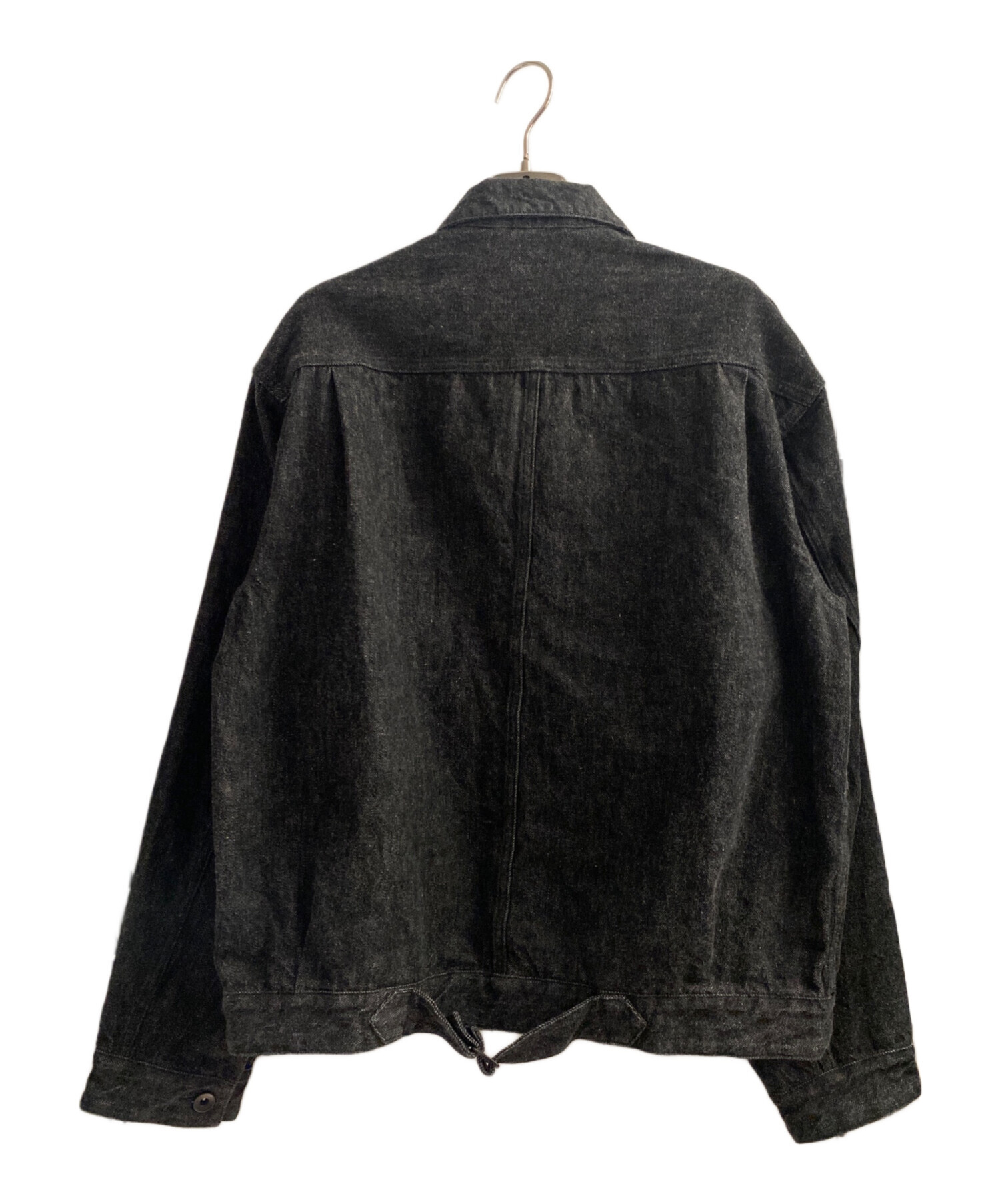 COMOLI 21SS デニムジャケット ブラック サイズ2 新品未使用 中古・古着通販】COMOLI (コモリ) 21SS デニムジャケット ブラック