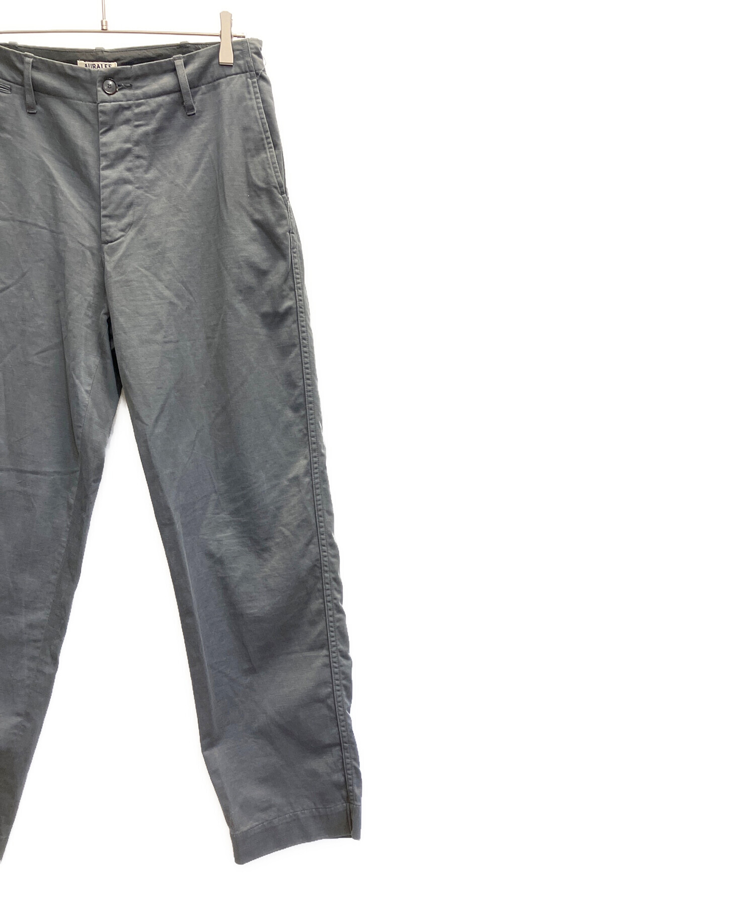 中古・古着通販】AURALEE (オーラリー) WASHED FINX BUGGY SATIN WIDE