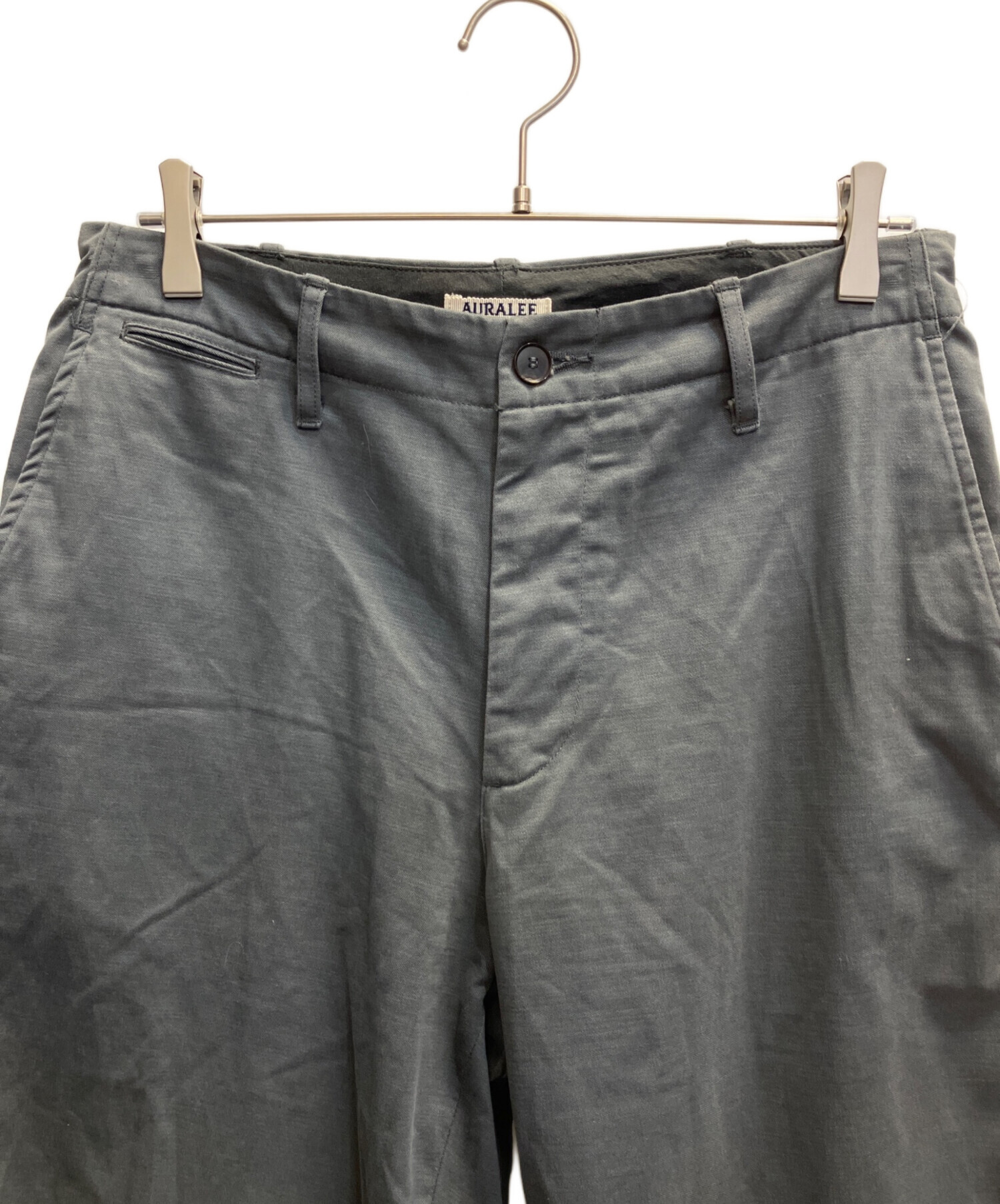 中古・古着通販】AURALEE (オーラリー) WASHED FINX BUGGY SATIN WIDE