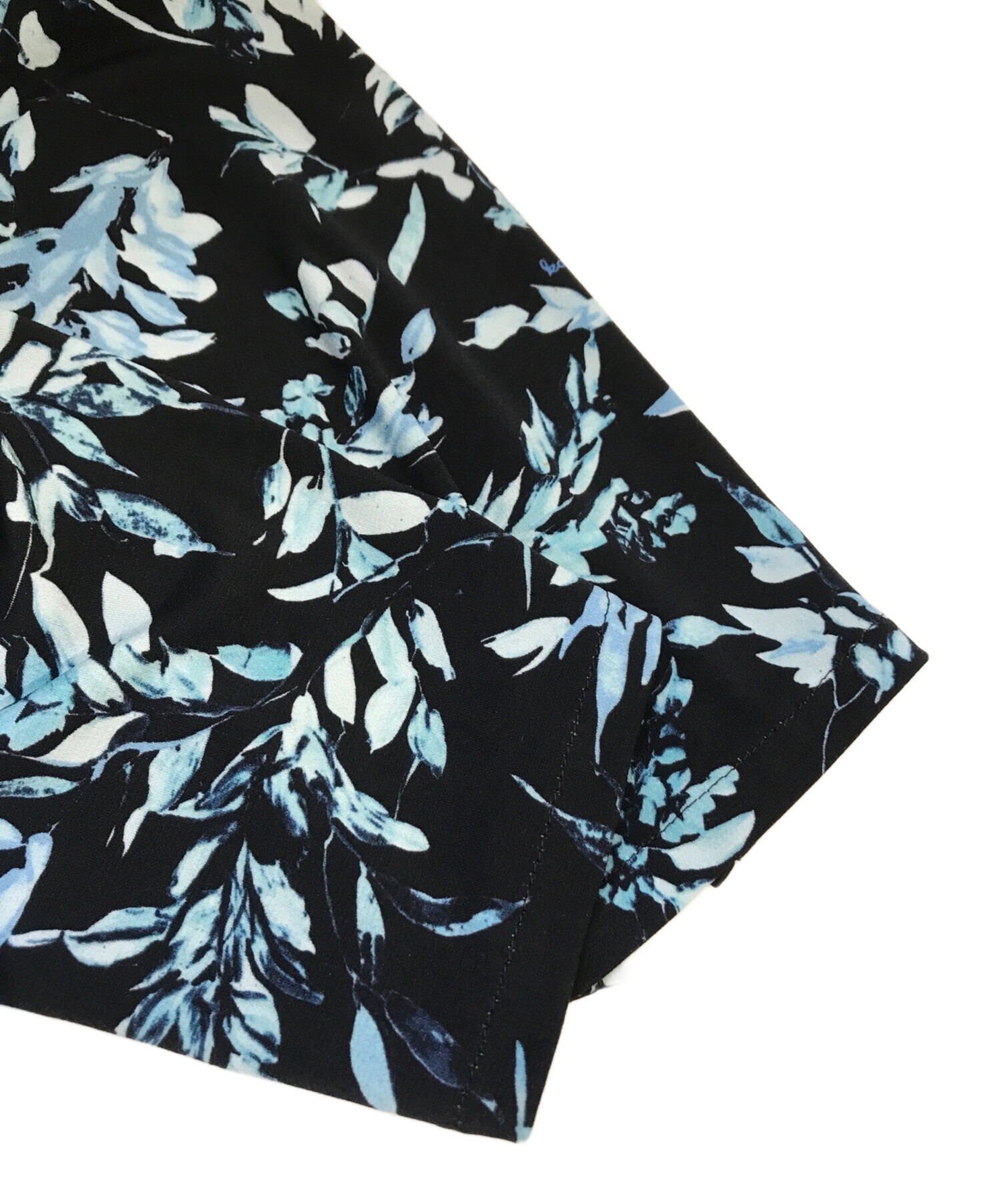 中古・古着通販】kay me (ケイミー) プリントワンピース ブラック