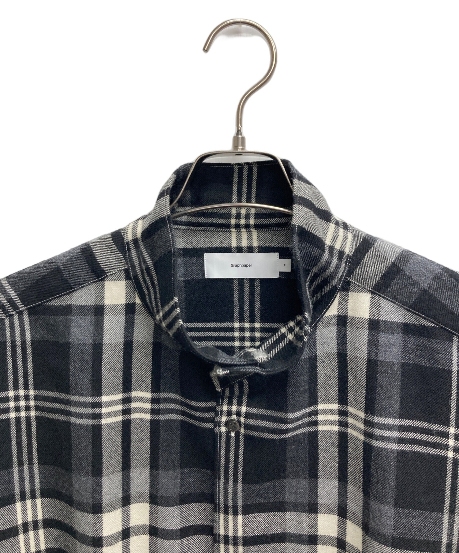 中古・古着通販】Graphpaper (グラフペーパー) シャツ ブラック
