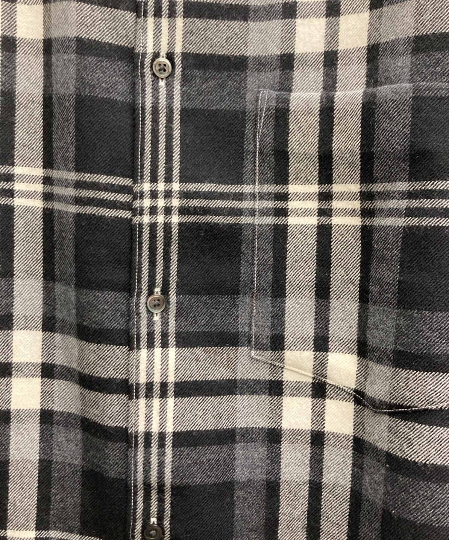 中古・古着通販】Graphpaper (グラフペーパー) シャツ ブラック