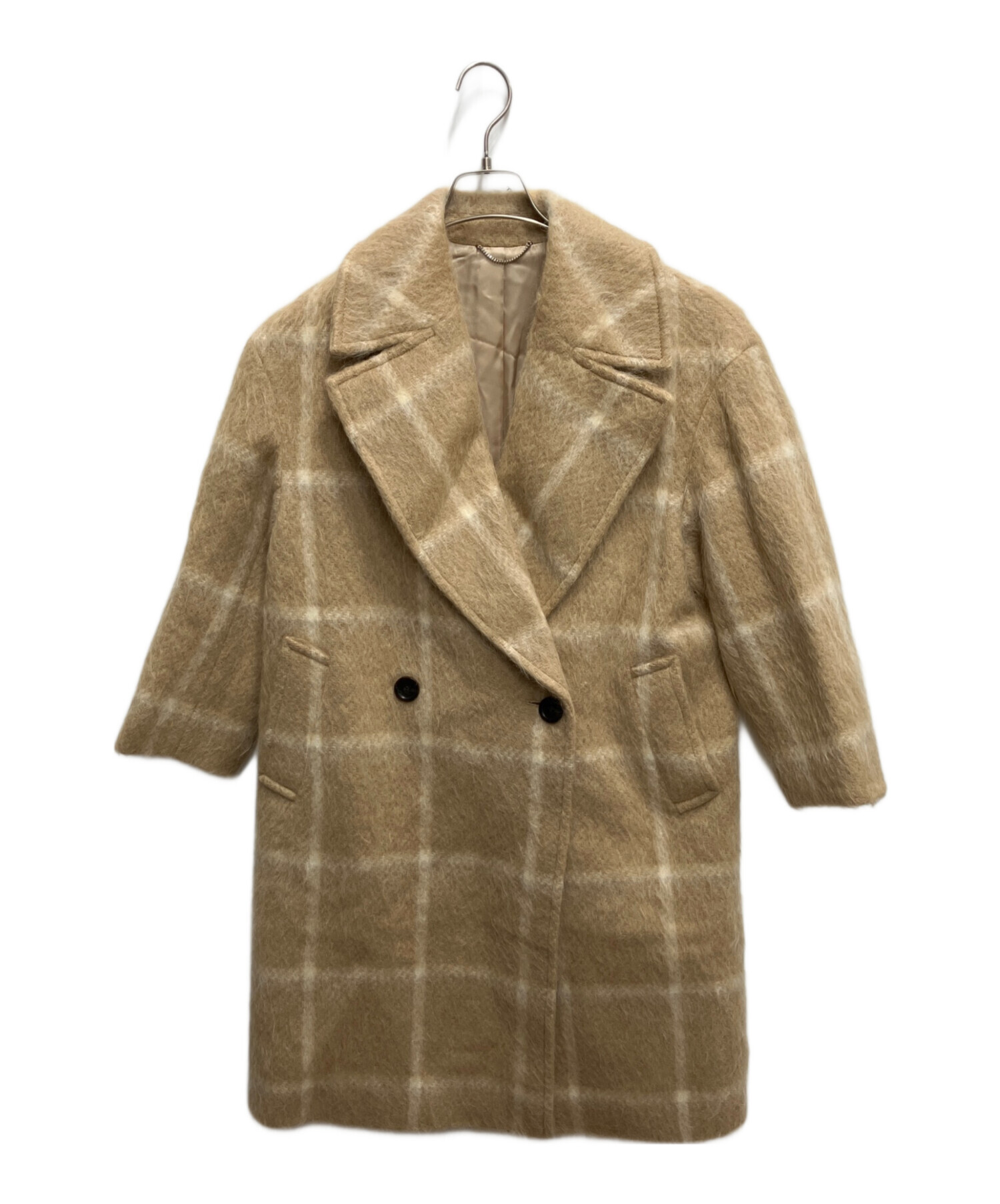 中古・古着通販】23区 (ニジュウサンク) MANTECO シャギーチェック