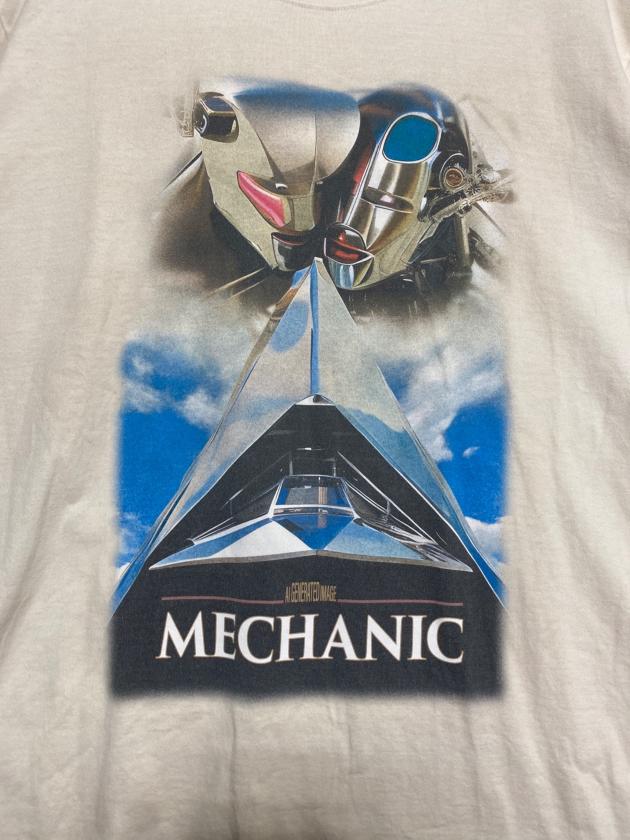 中古・古着通販】doublet (ダブレット) ANDROID PRINT T-SHIRT