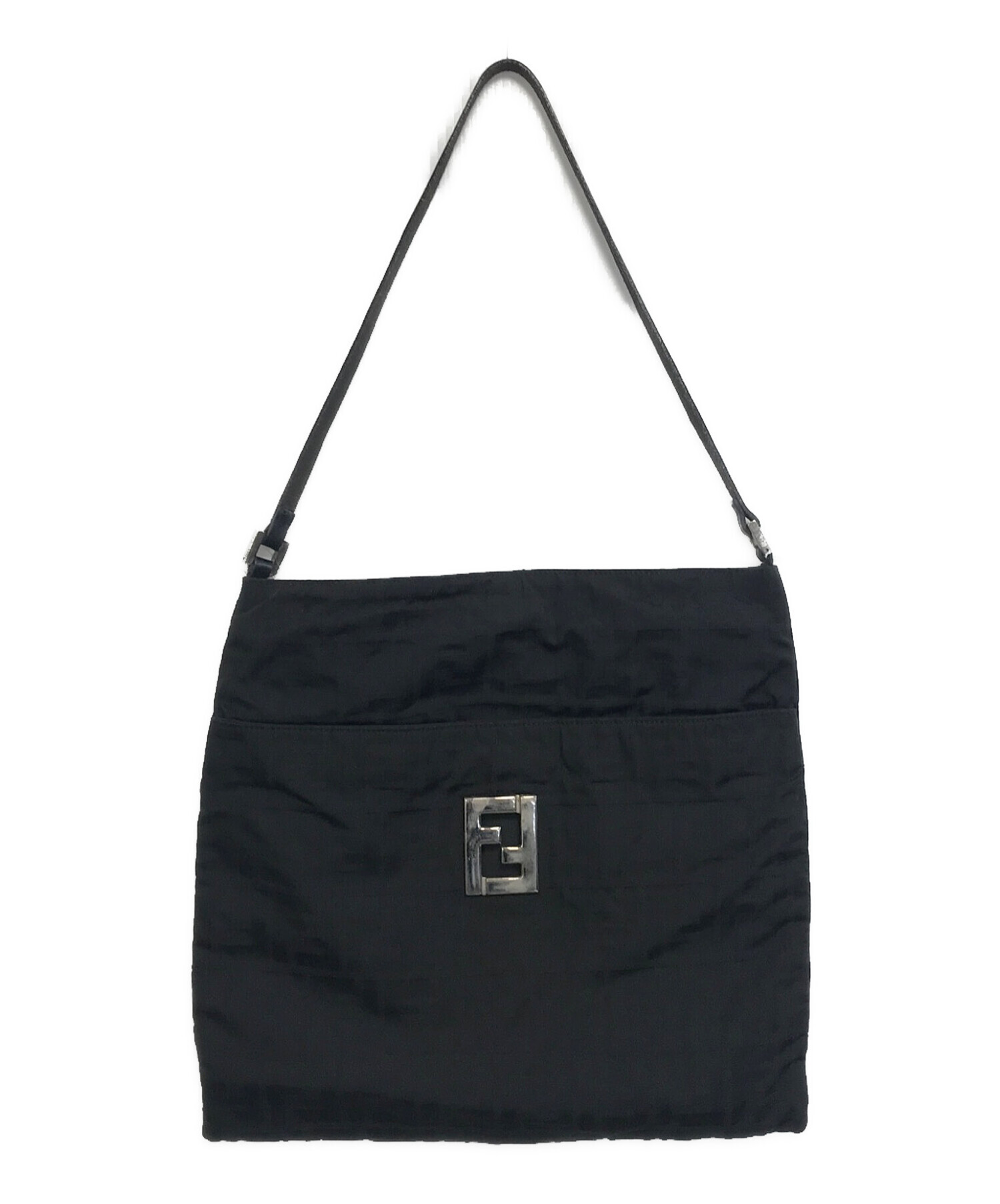 中古・古着通販】FENDI (フェンディ) ワンショルダーバッグ ブラック 