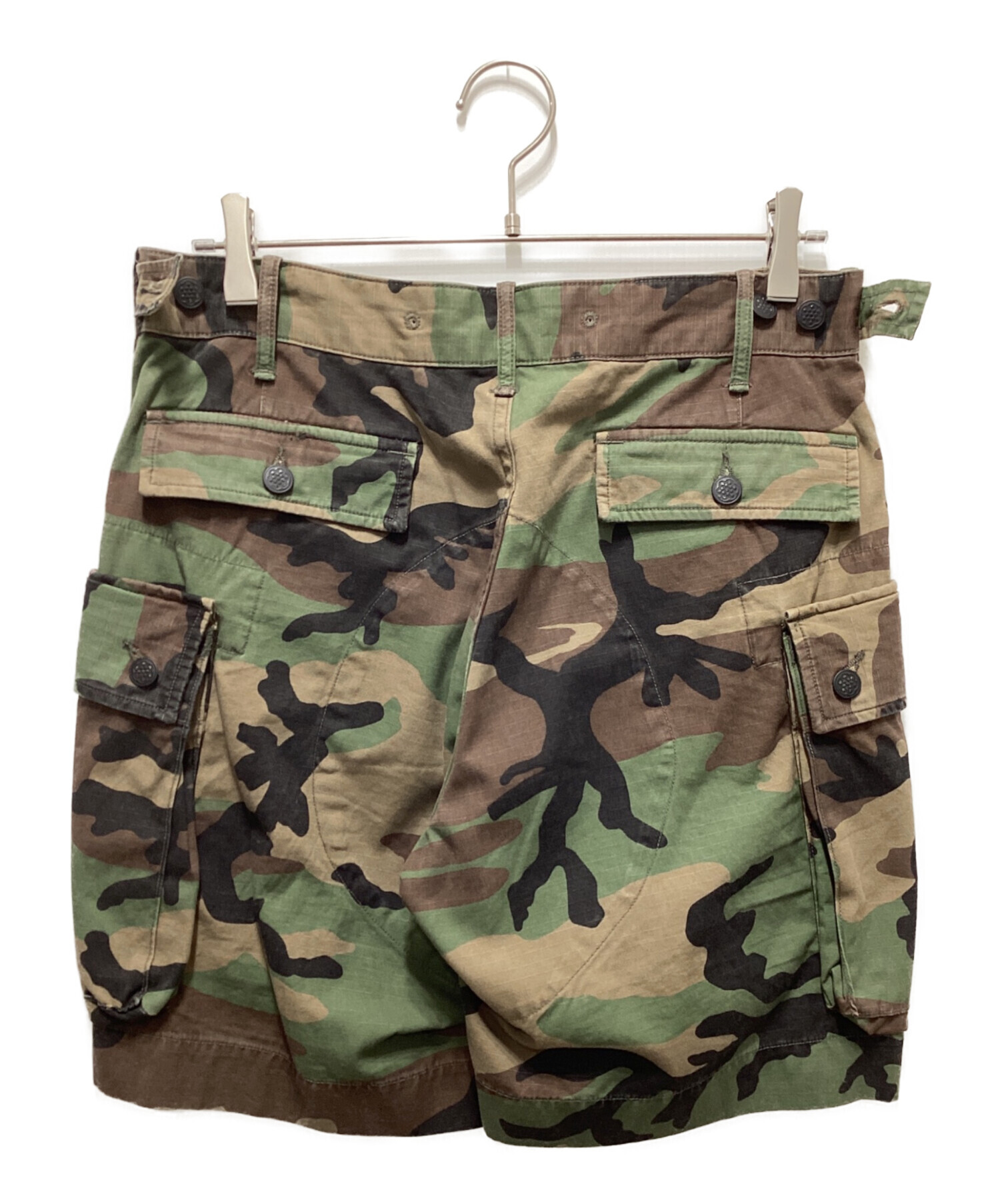 中古・古着通販】RRL (ダブルアールエル) カモカーゴショートパンツ