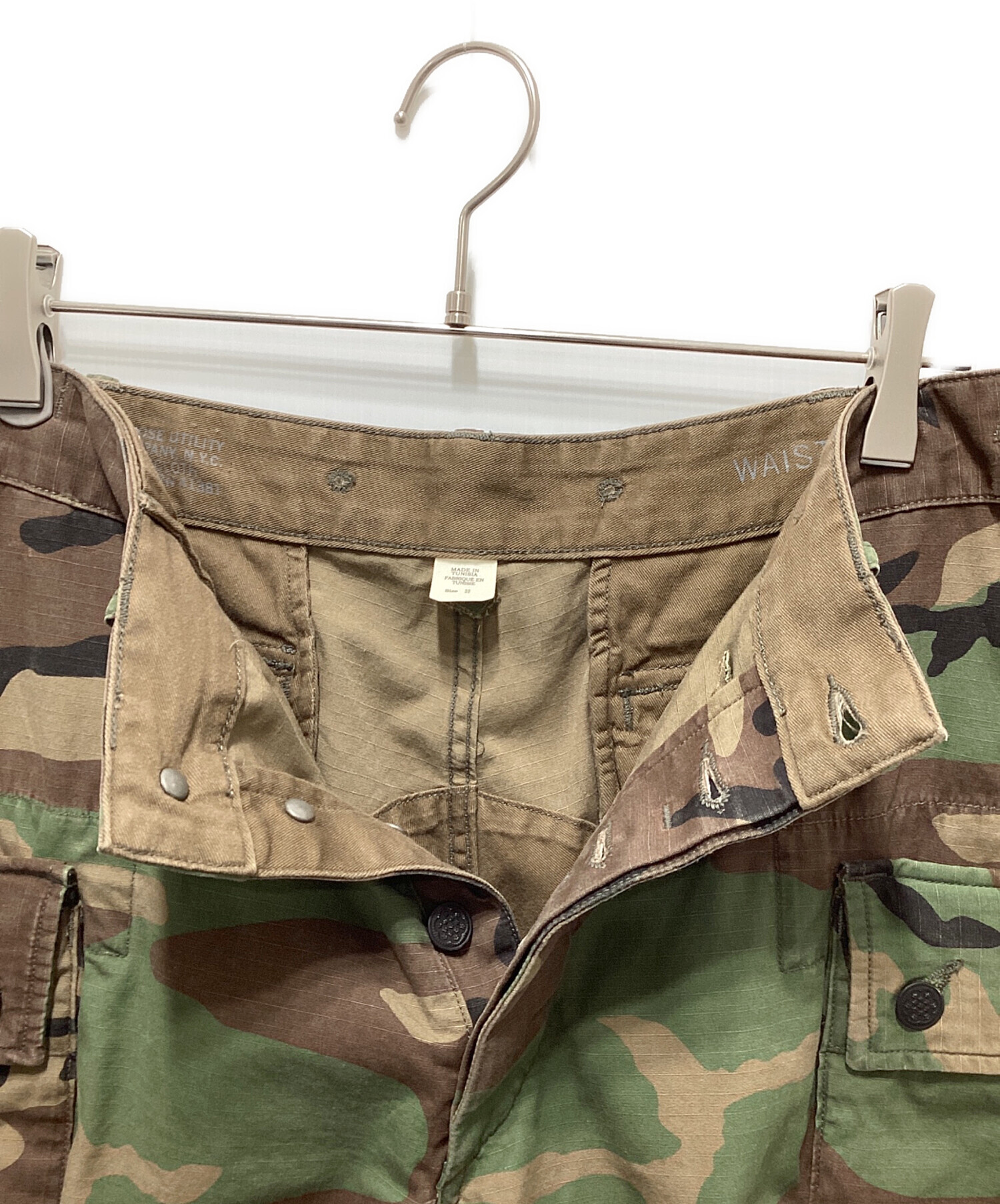 【値段交渉有】RRL カモ　カーゴフィールドトラウザー　32×32 中古・古着通販】RRL (ダブルアールエル) カモカーゴショートパンツ