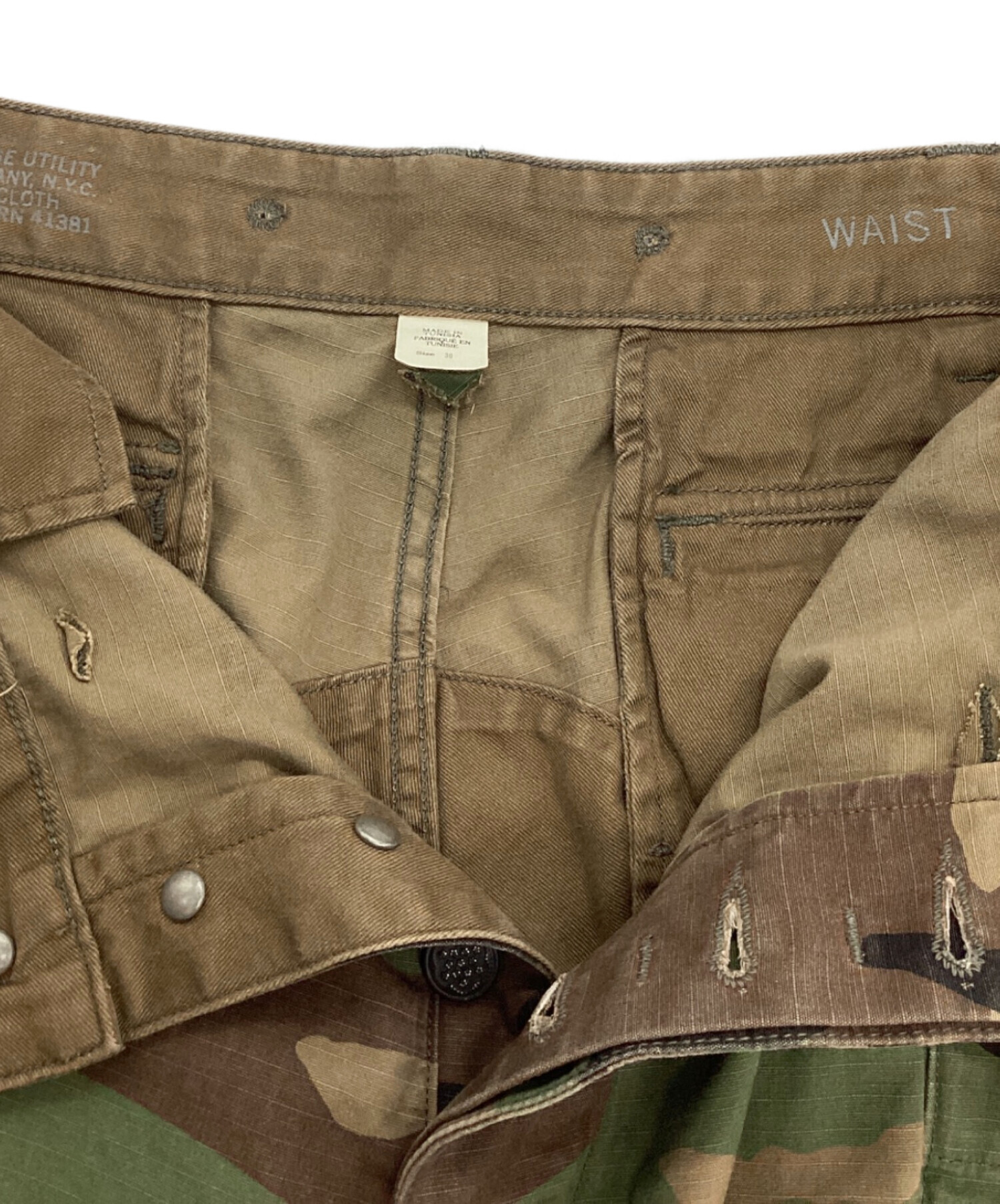 中古・古着通販】RRL (ダブルアールエル) カモカーゴショートパンツ