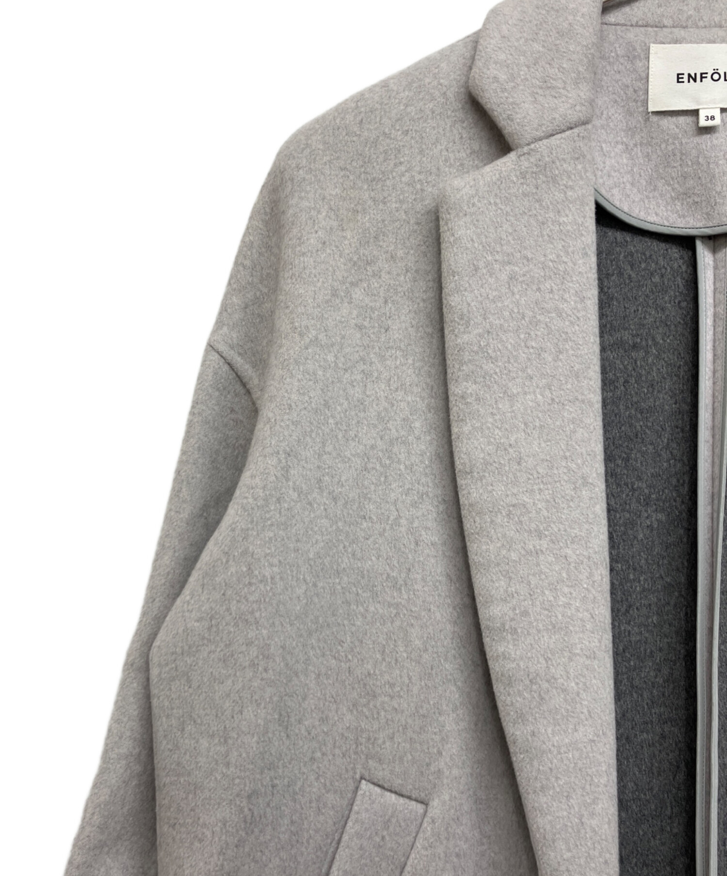 エンフォルド　ENFOLD ダブルフェイスウールリバーチェスターコート 38 ENFOLD（エンフォルド）の「ウールリバー チェスターコート（その他