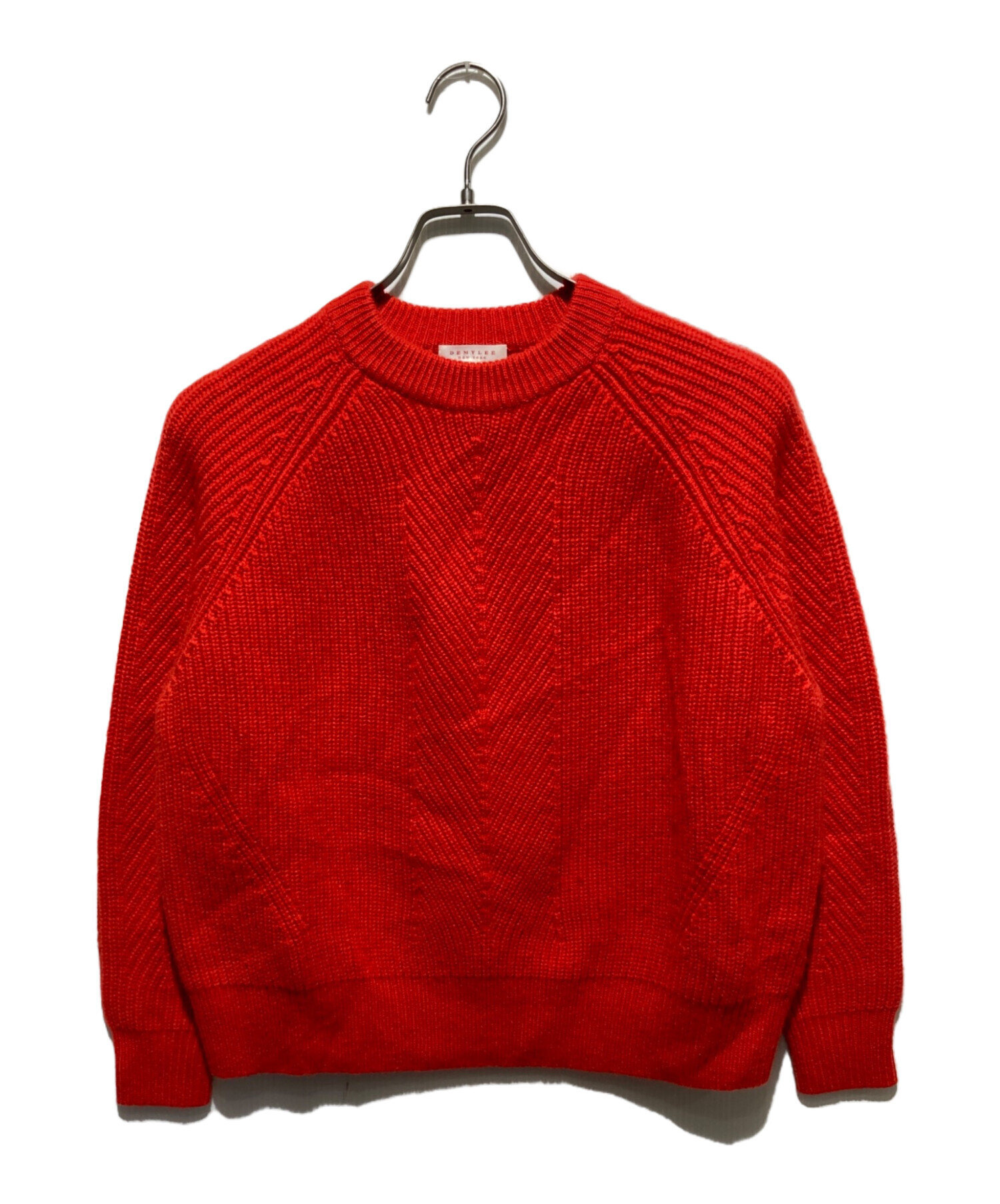 【美品】 デミリー ニット プルオーバー クルーネック カシミヤ100% DEMYLEE(デミリー)｜CHELSEA クルーネックカシミヤニットプルオーバー