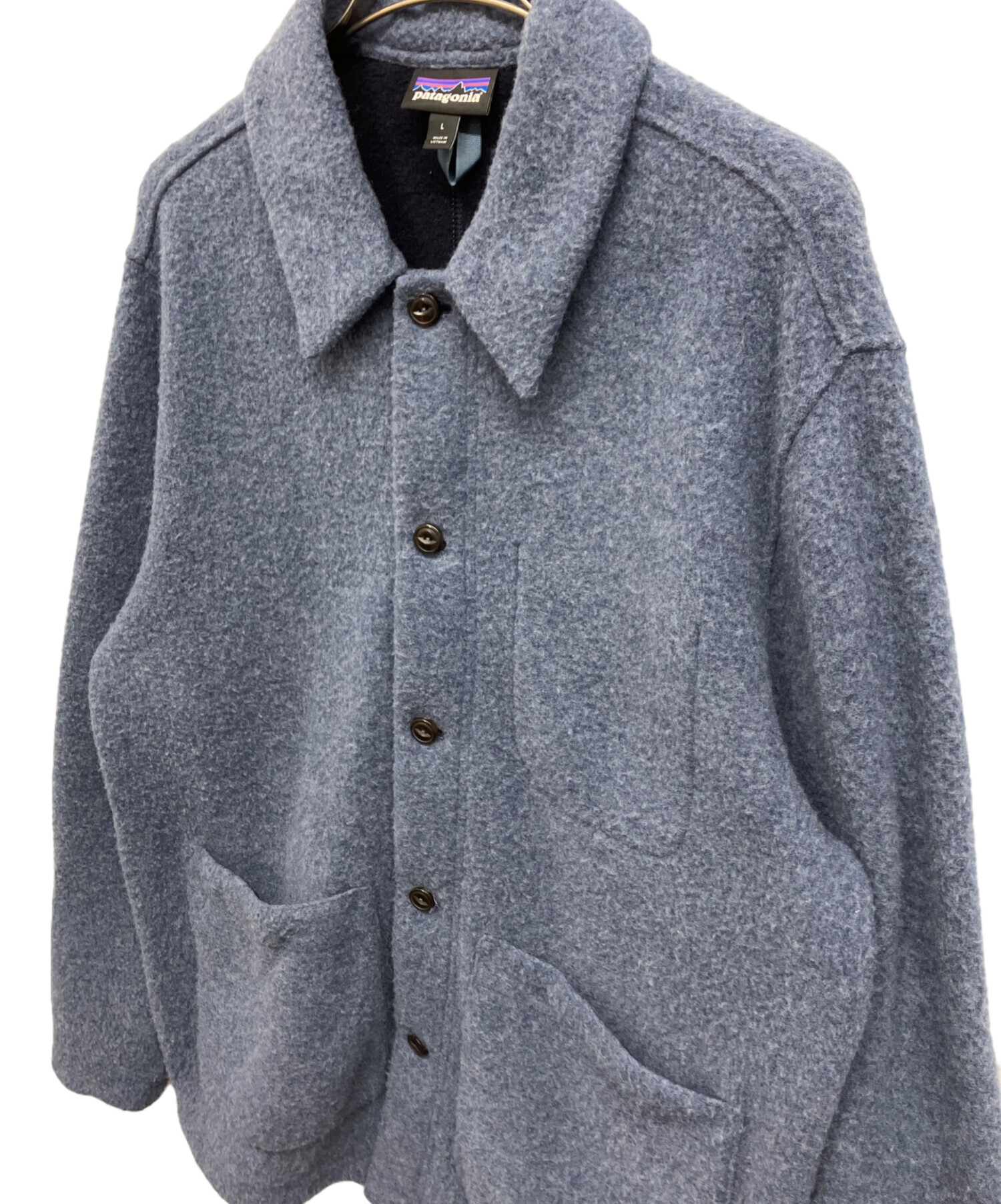 中古・古着通販】Patagonia (パタゴニア) ウールチョアコート ブルー