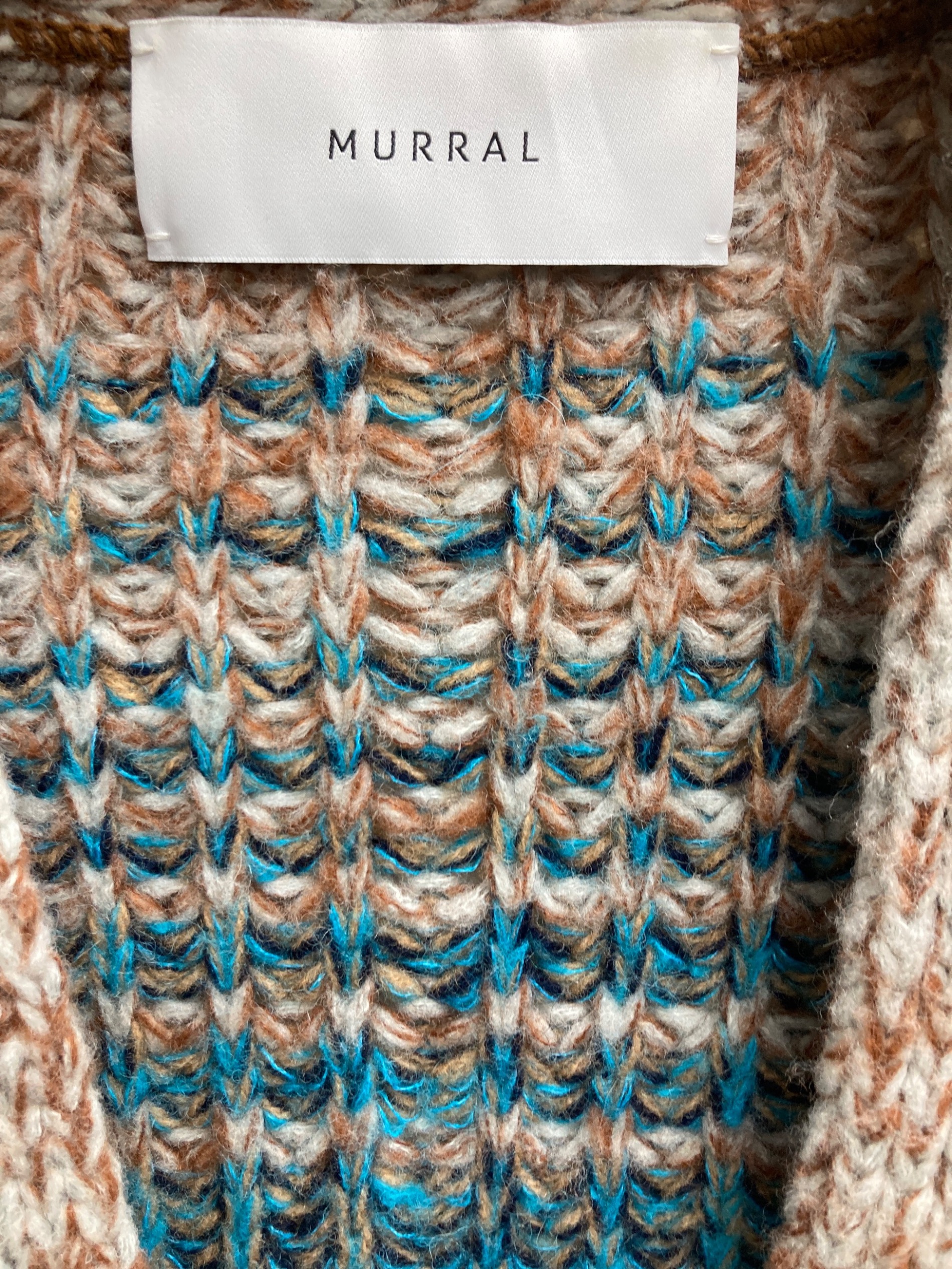 中古・古着通販】MURRAL (ミューラル) Gradation Knit short cardigan