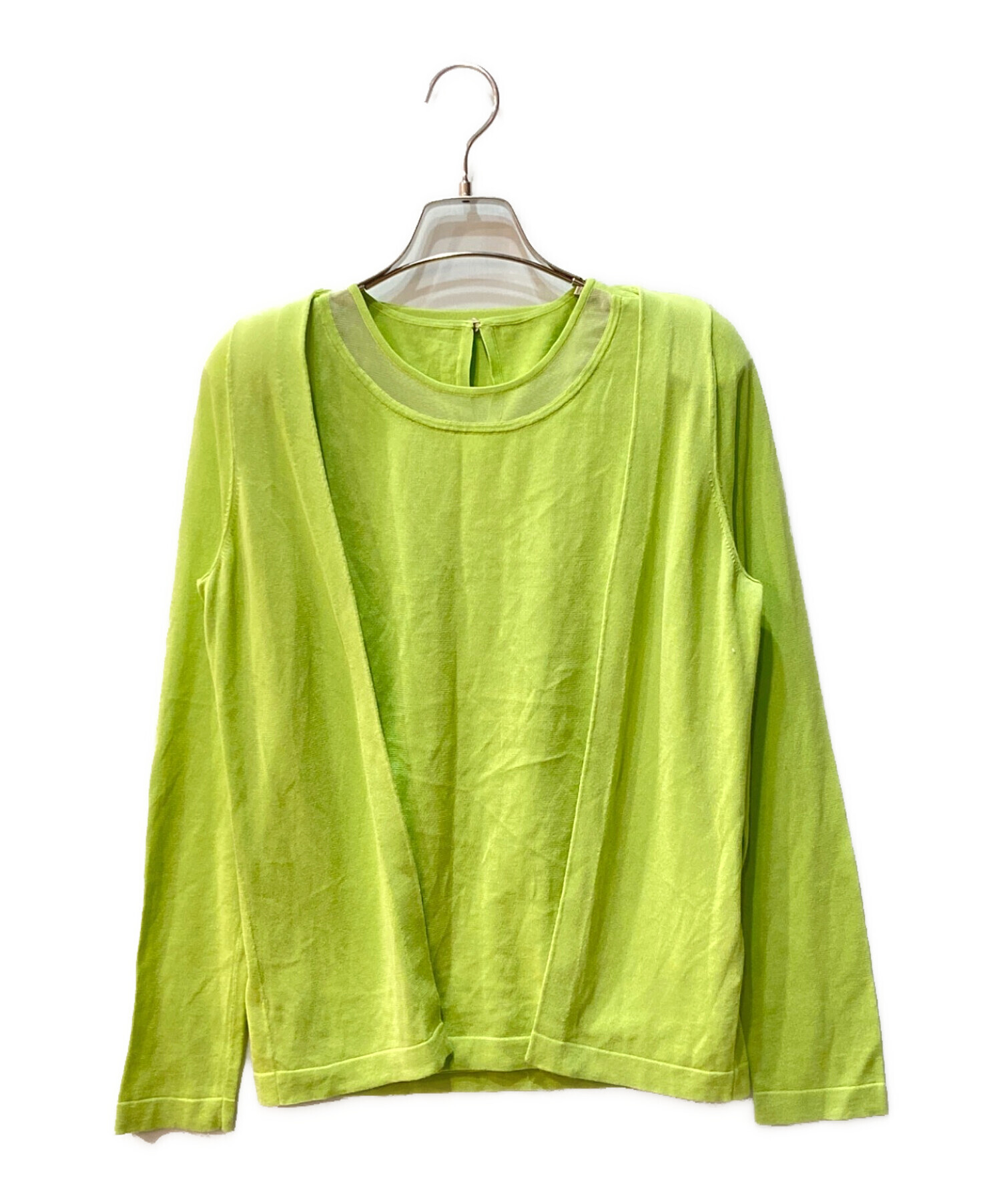 美品　FOXEY NEWYORK フォクシー　アンサンブル　カーディガン　40 中古・古着通販】FOXEY NEWYORK (フォクシーニューヨーク