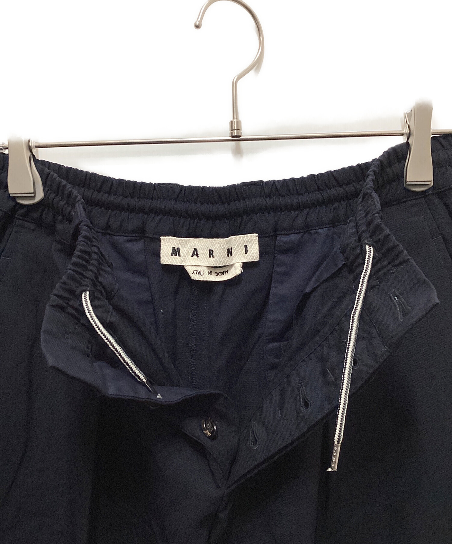 未使用に近い　現行　マルニ　パンツ　トロピカル　カラテ　38　M 中古・古着通販】MARNI (マルニ) トロピカルウール イージパンツ