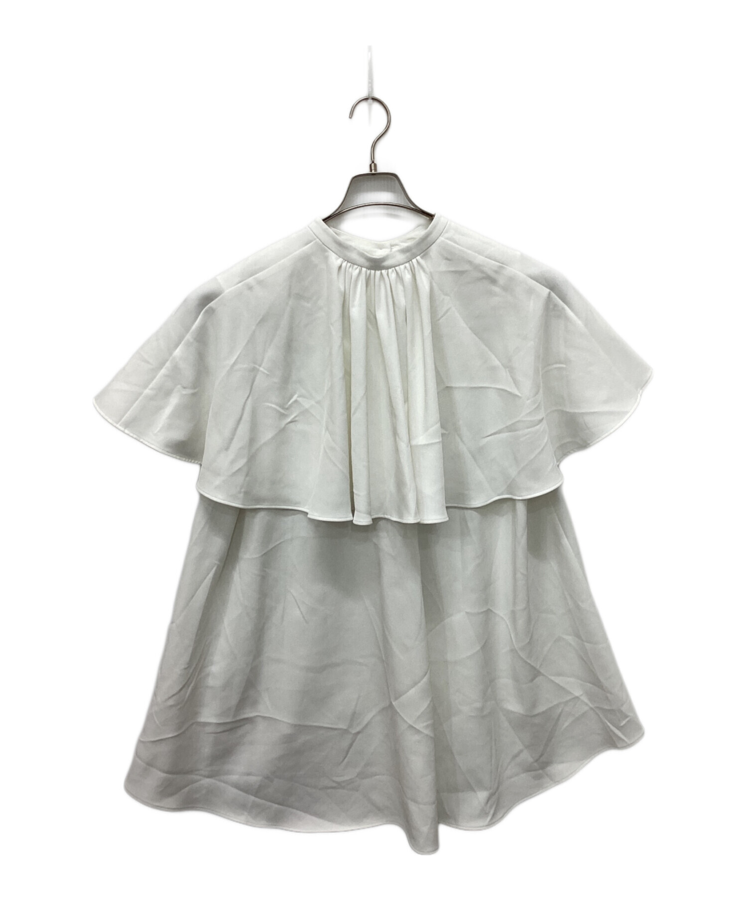 中古・古着通販】LE PHIL (ル フィル) 2WAYツイルケープブラウス