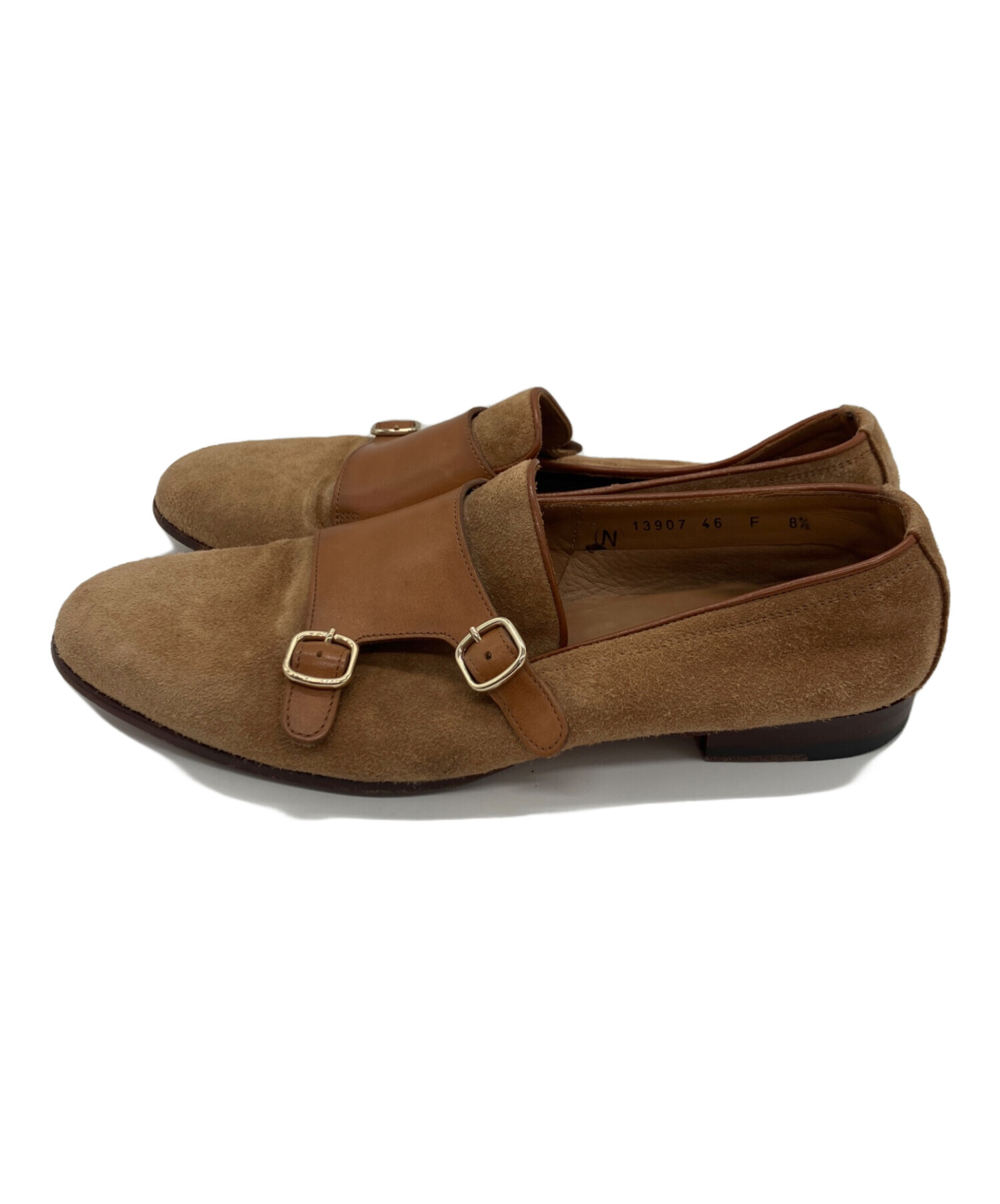 中古・古着通販】Santoni (サントーニ) スウェードダブルモンク