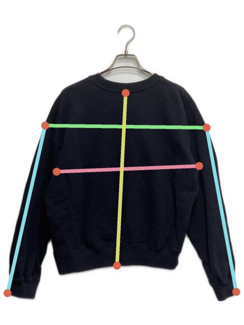 中古・古着通販】HAAG (ハーグ) a birthday sweatshirt ネイビー