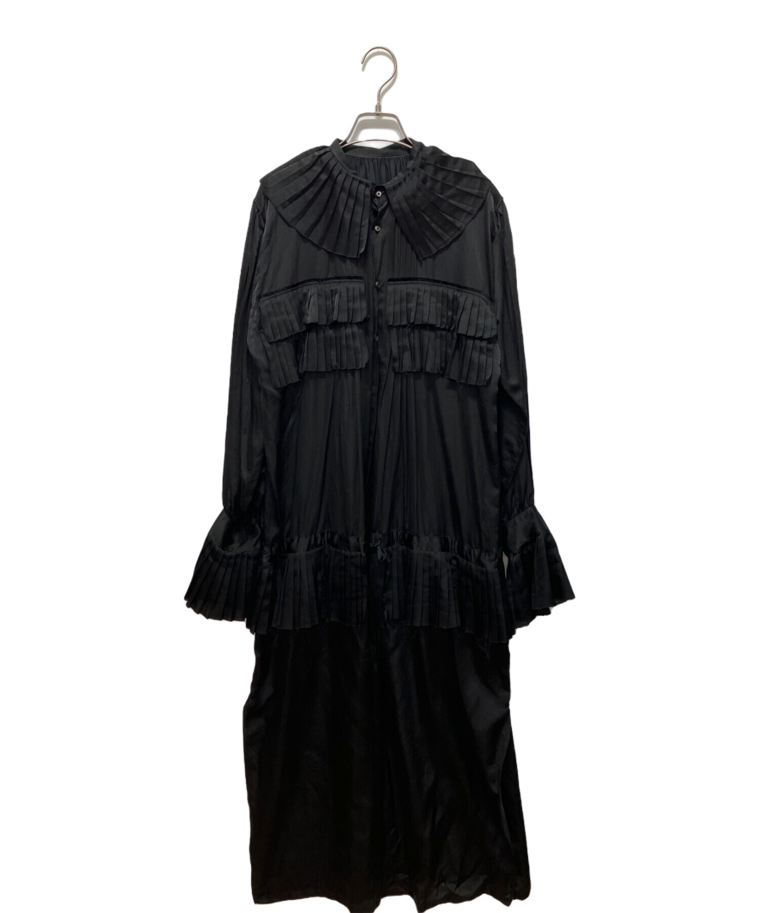 中古・古着通販】JUN MIKAMI (ジュン ミカミ) コットンシルクフリル