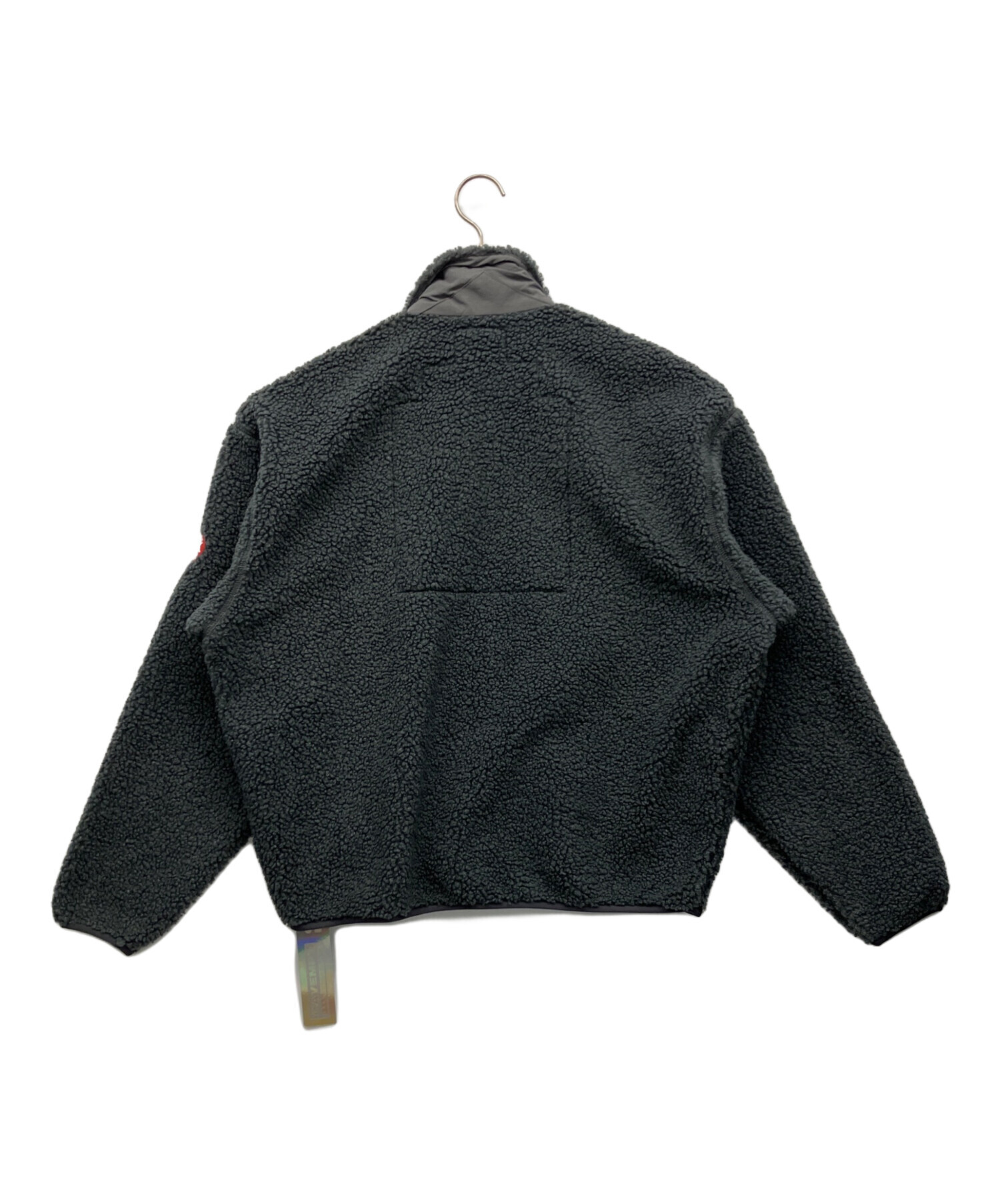 中古・古着通販】C.E (シーイー) STAND COLLAR BOA ZIP UP グレー 