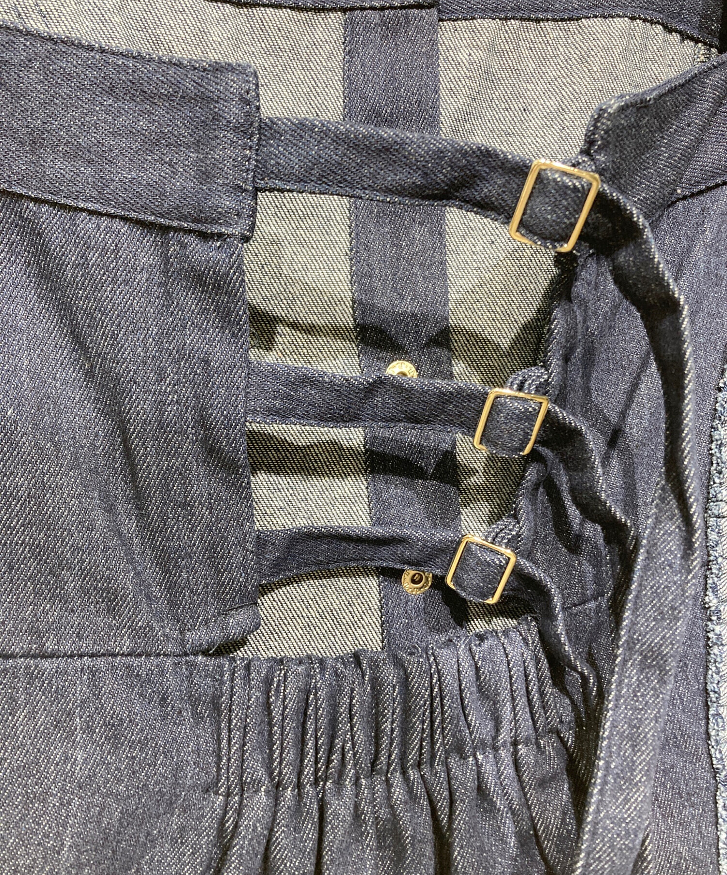 中古・古着通販】sahara (サハラ) Gathering Tape Denim Bustier 