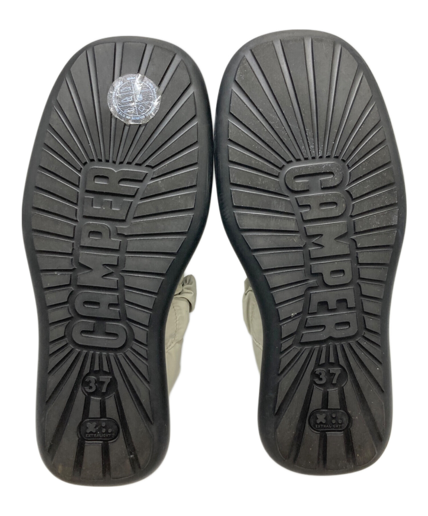 中古・古着通販】CAMPER (カンペール) フラットシューズ ライトグレー