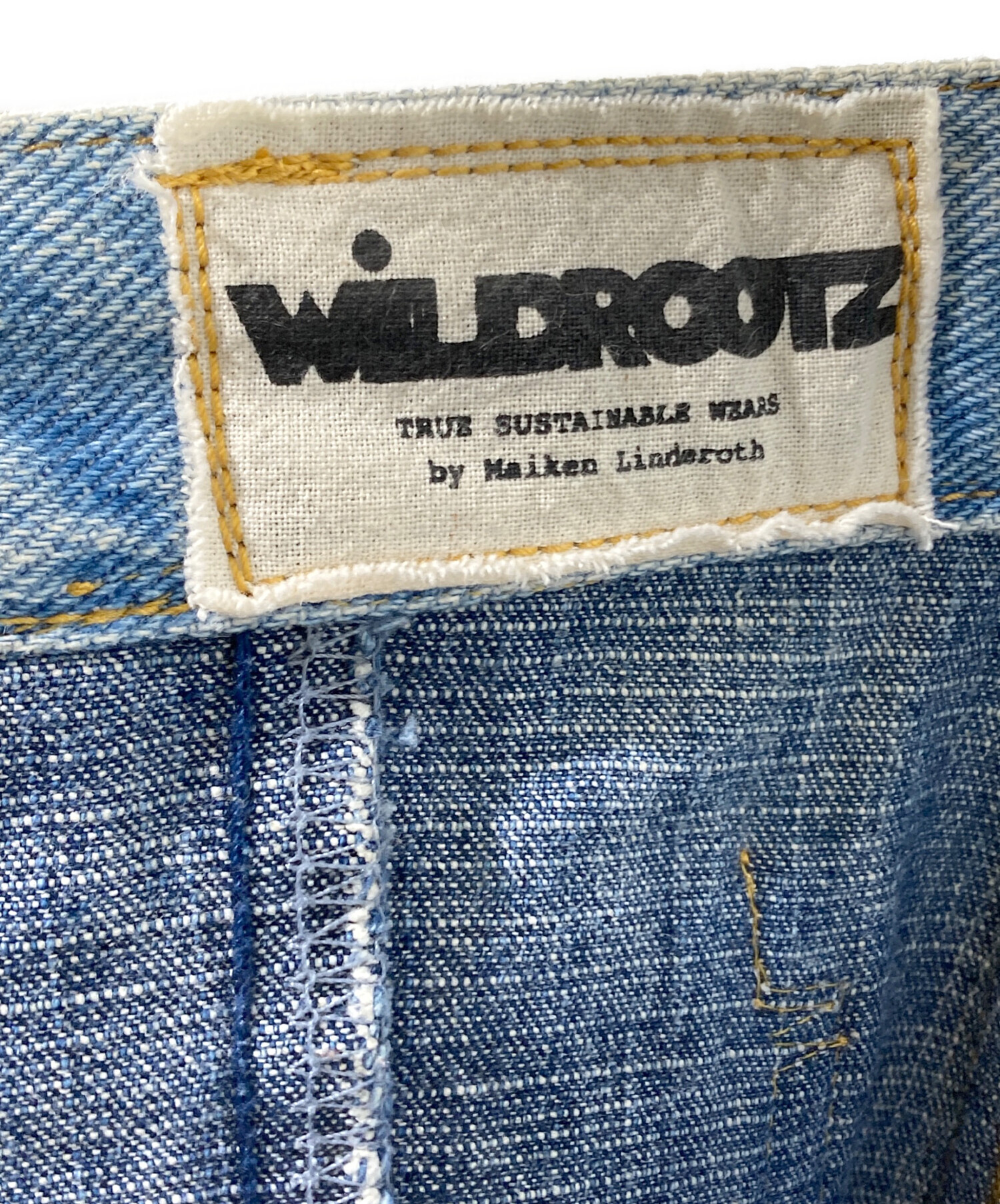 中古・古着通販】WILDROOTZ (ワイルドルーツ) パッチワークデニム