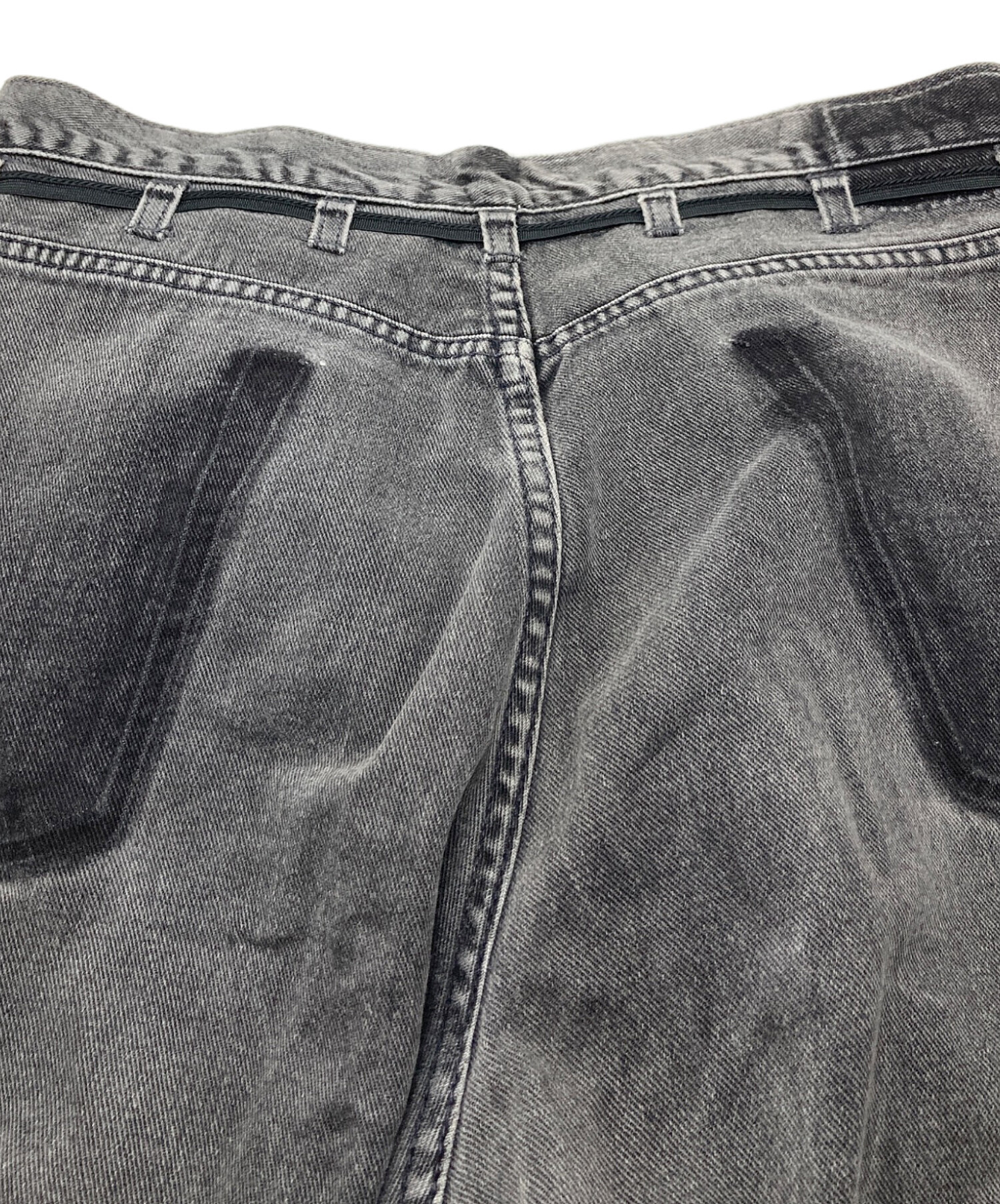 maison eureka ブラックデニム 中古・古着通販】MAISON EUREKA (メゾンエウレカ) ブラックデニム