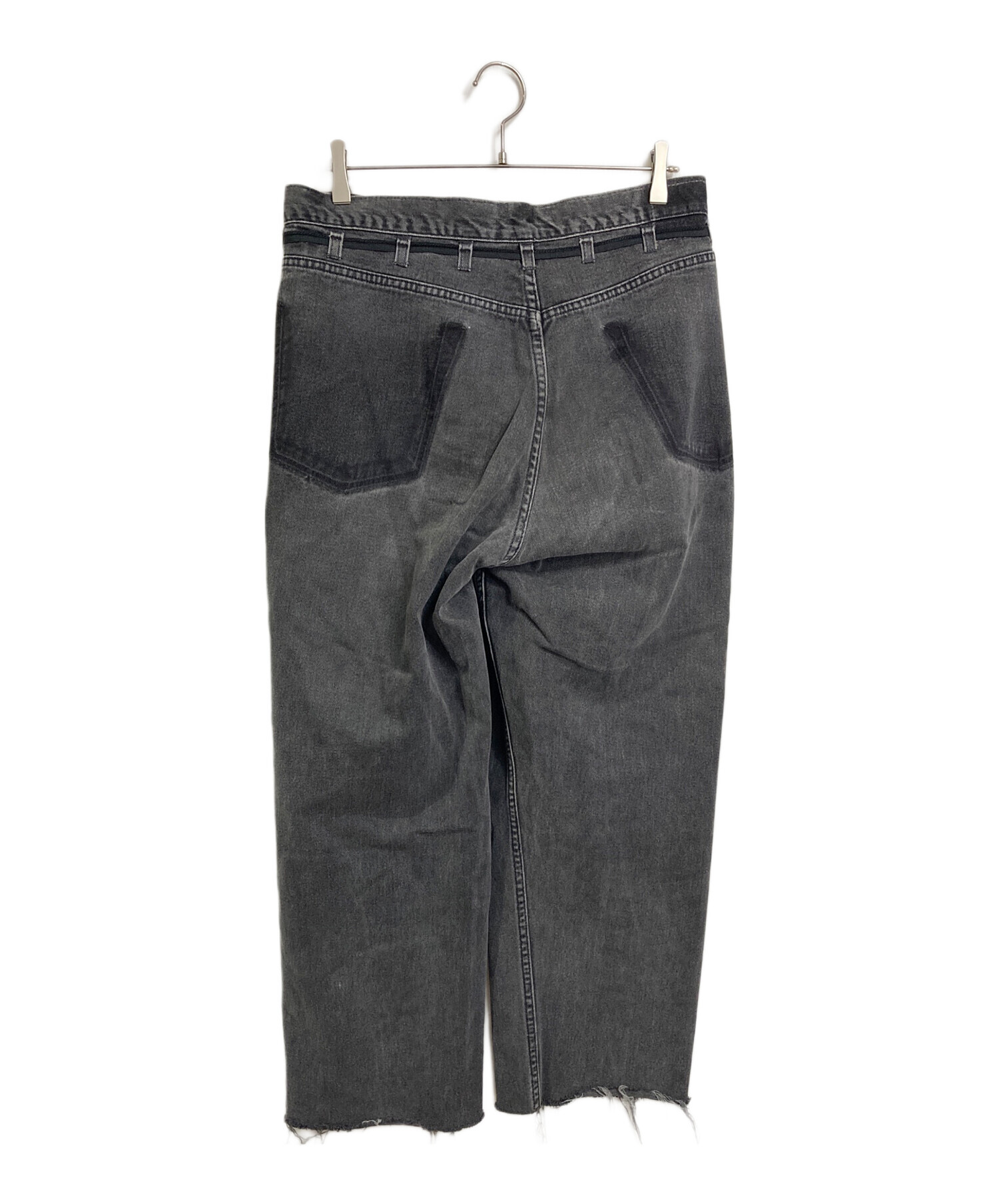 中古・古着通販】MAISON EUREKA (メゾンエウレカ) ブラックデニム