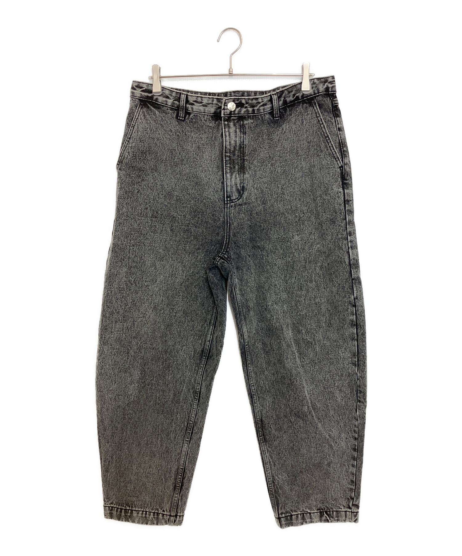 中古・古着通販】ADER error (アーダーエラー) デニムパンツ ブラック