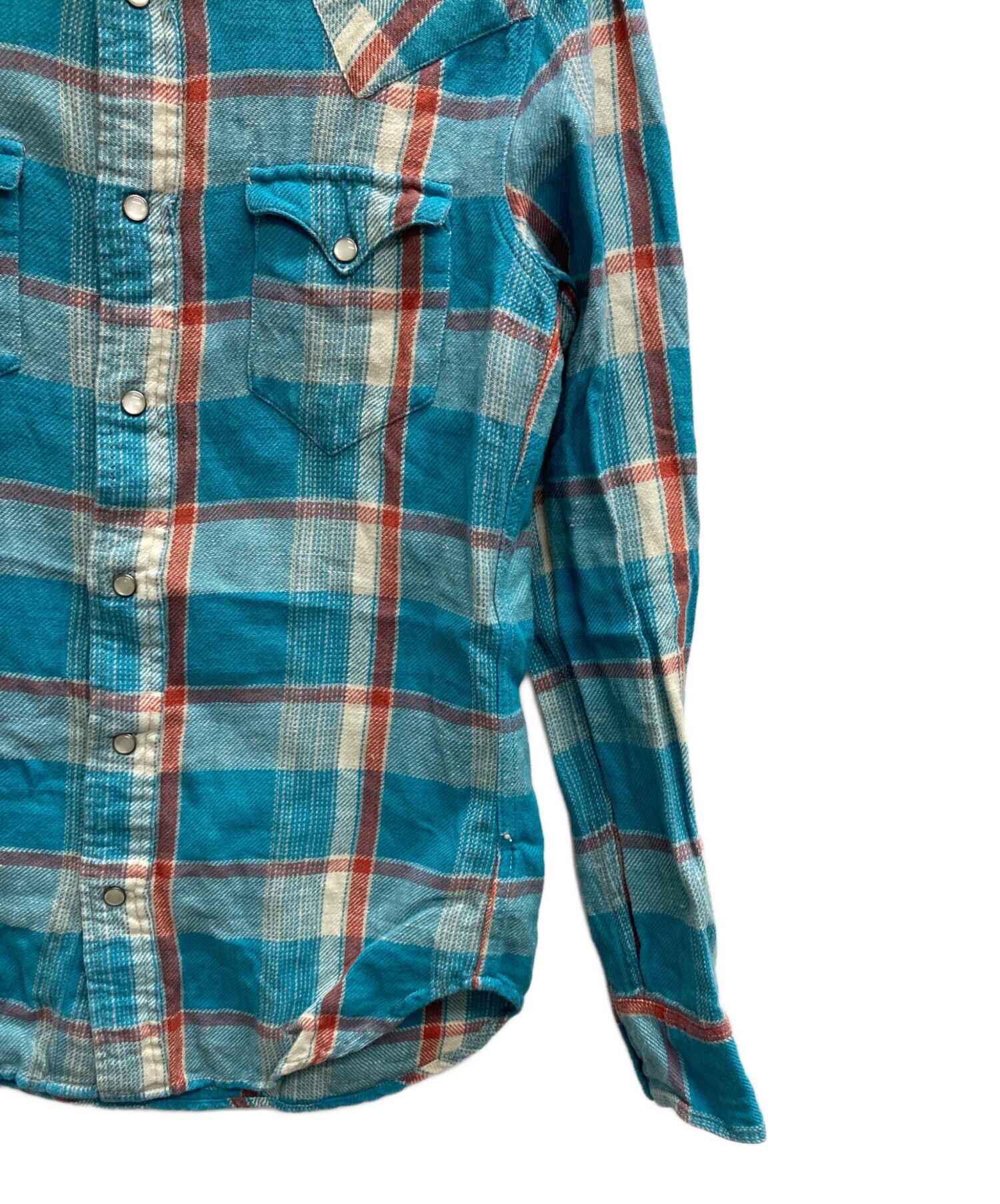 RRLウエスタンシャツ　中古 中古・古着通販】RRL (ダブルアールエル) デニムウエスタンシャツ