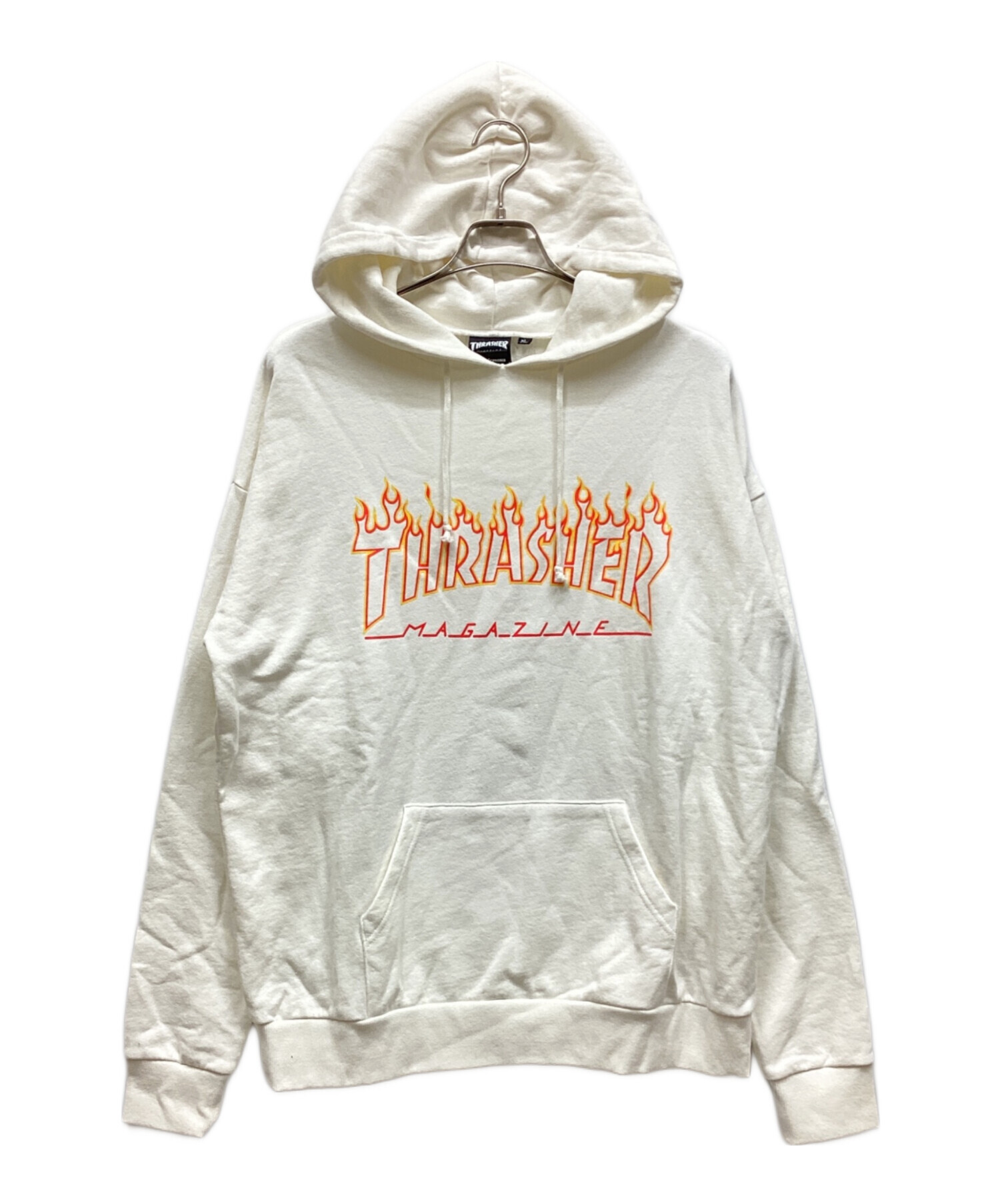 THRASHER XL パーカー 80s 90s 古着 ビンテージ スラッシャー THRASHER パーカー 「ヴィンテージ古着」THRASHER MAGAZINE