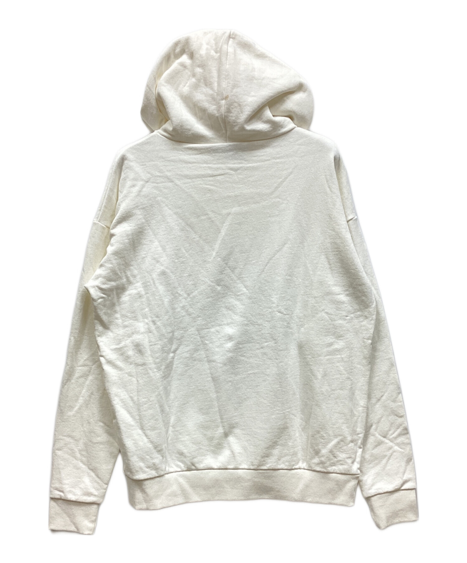 中古・古着通販】THRASHER (スラッシャー) パーカー ホワイト サイズ