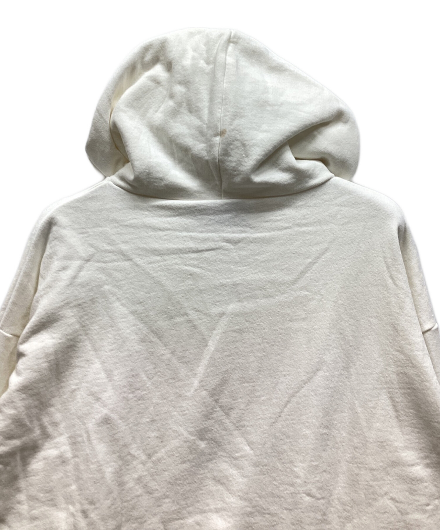 中古・古着通販】THRASHER (スラッシャー) パーカー ホワイト サイズ