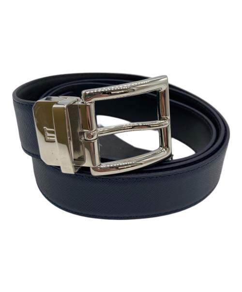 新品未使用　dunhill ネイビー レザー ベルト 中古・古着通販】dunhill (ダンヒル) レザーベルト ネイビー｜ブランド